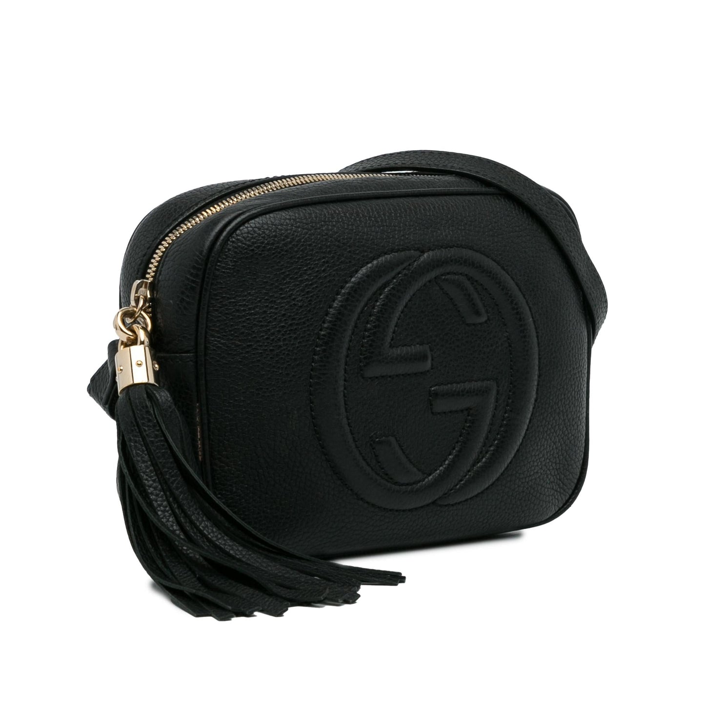 Gucci Soho Disco SHG-EPi8jH Calf Black Small Crossbody Bag