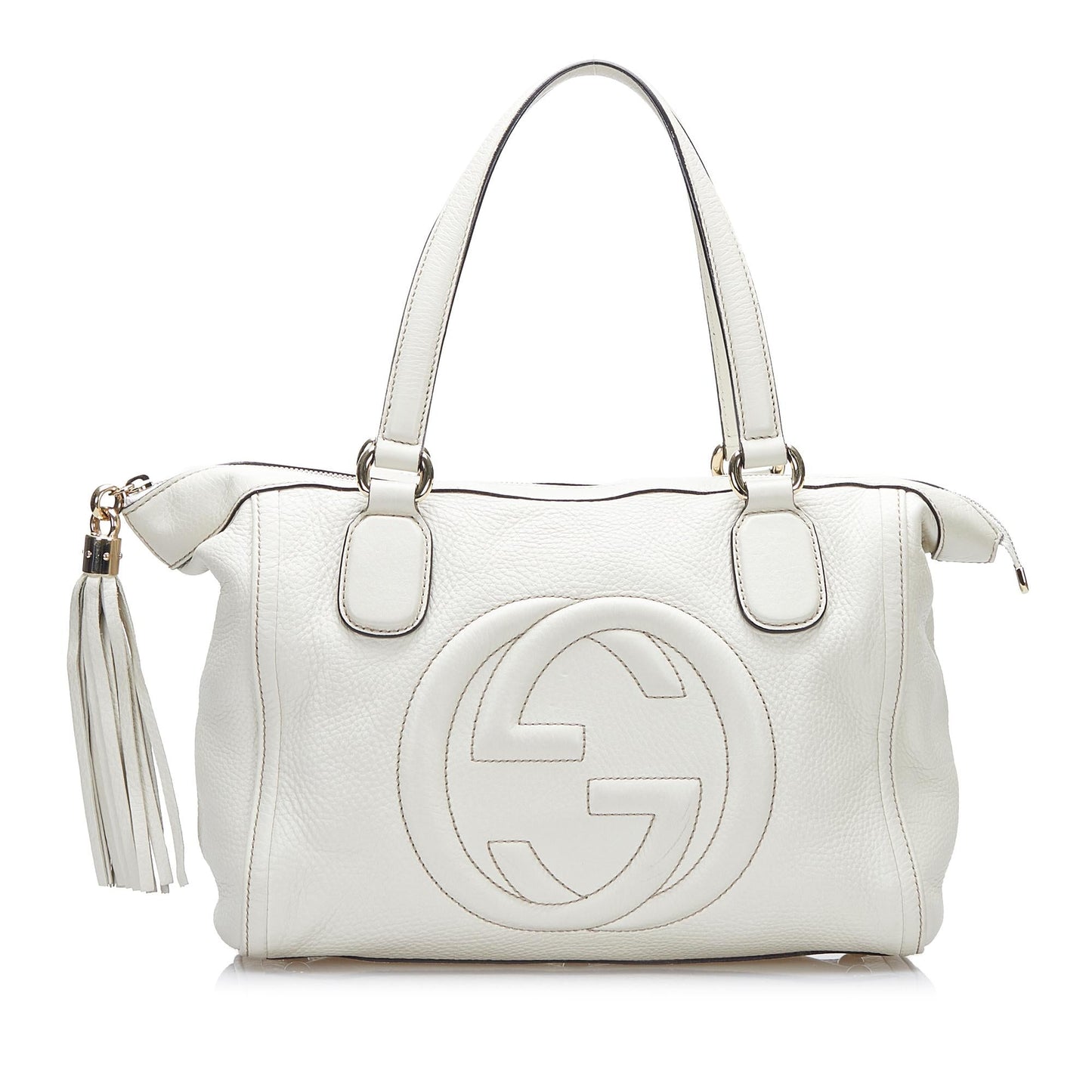 Gucci Soho SHG-MOCrvQ Calf White Small Satchel Bag