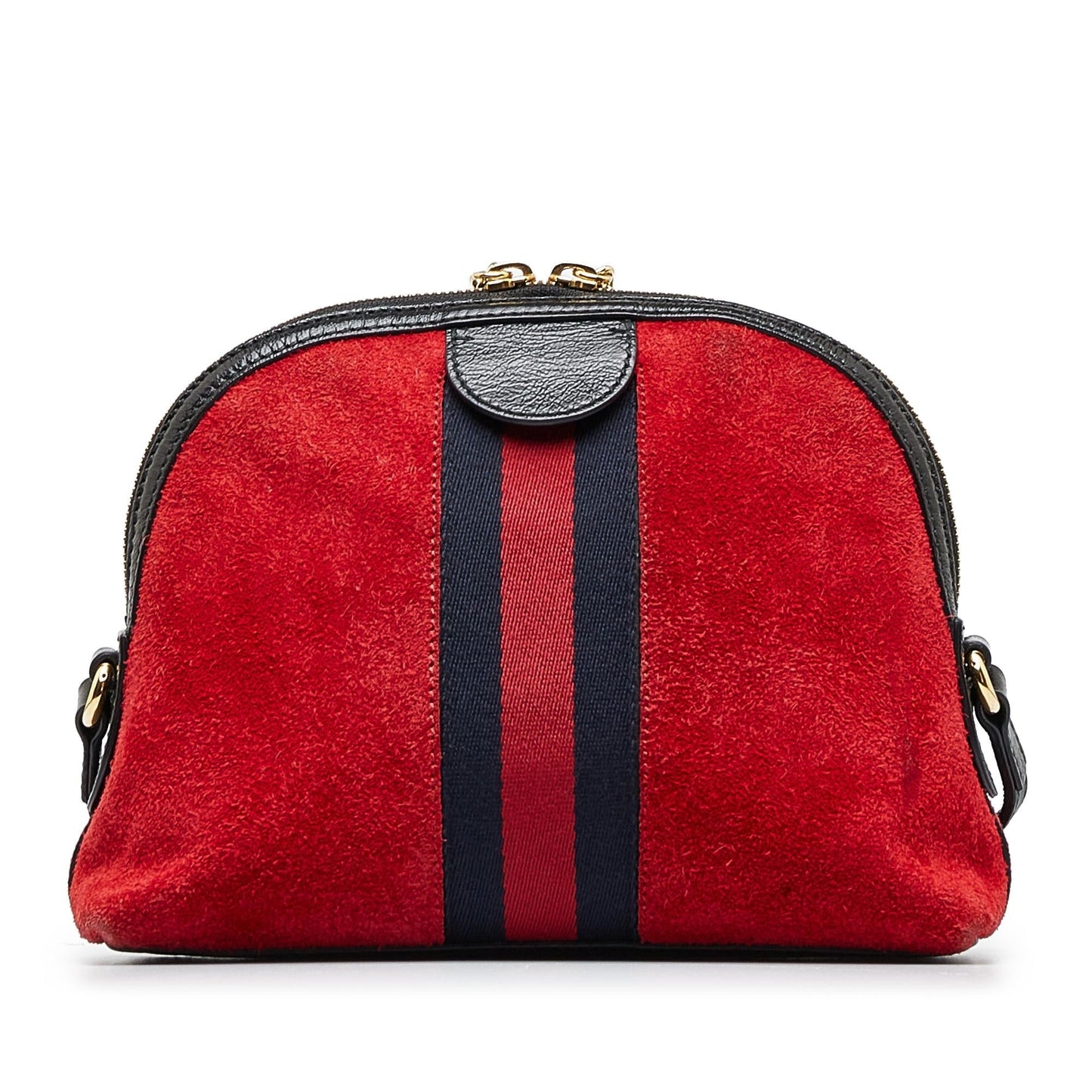 Gucci Ophidia SHG-WUpawl Suede Calf Red Small Crossbody Bag