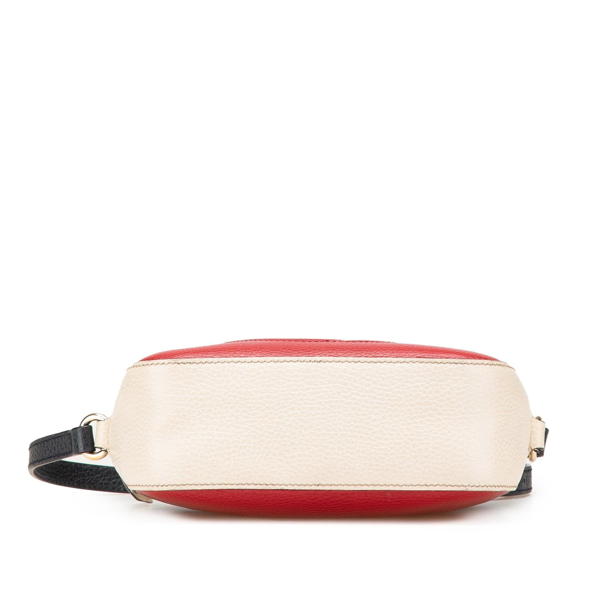 Gucci Tricolor Soho Disco Leather Small Crossbody Bag