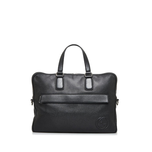 Gucci Soho Business SHG-Ta4NsU Calf Black Tote Bag