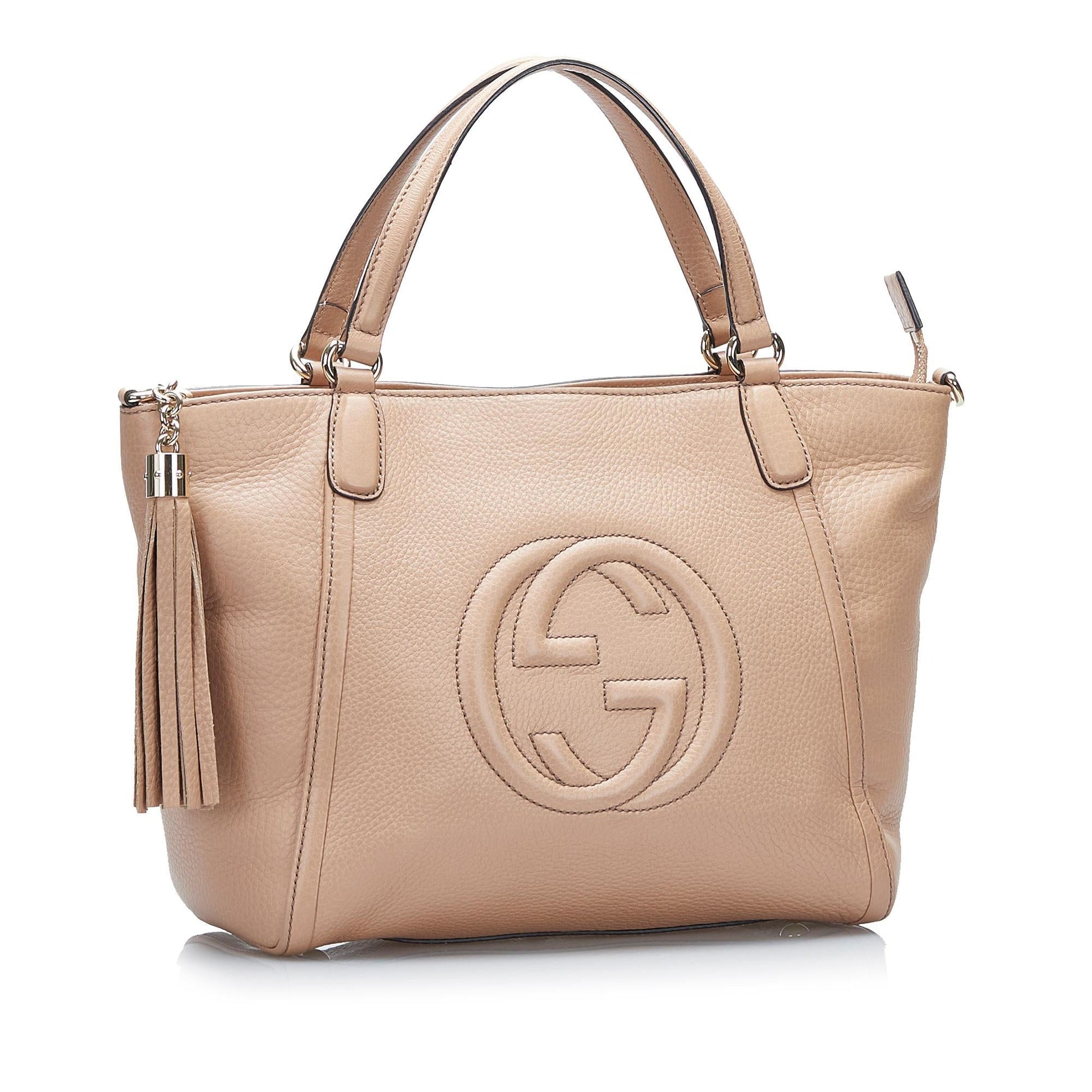 Gucci Soho Cellarius SHG-13IBjo Calf Brown Satchel Bag