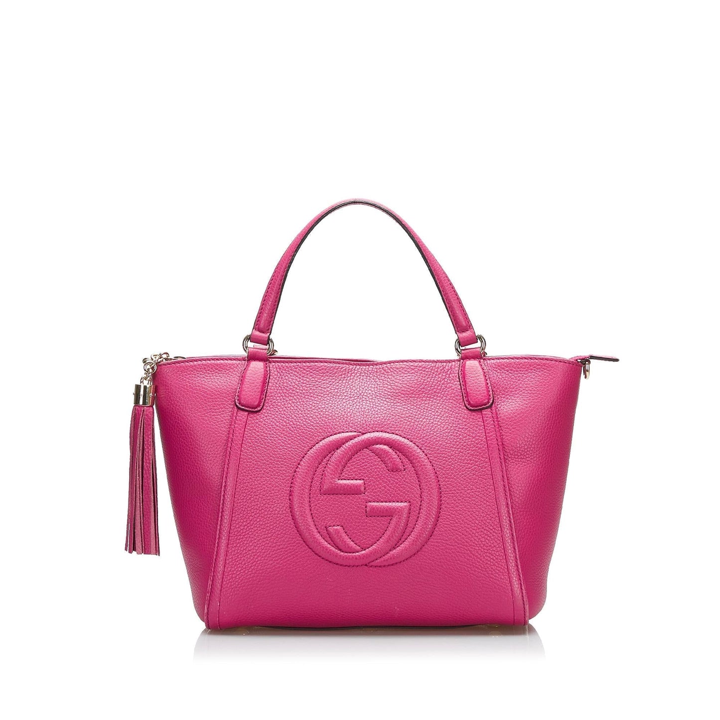 Gucci Soho Cellarius SHG-XMs5zy Calf Pink Satchel Bag