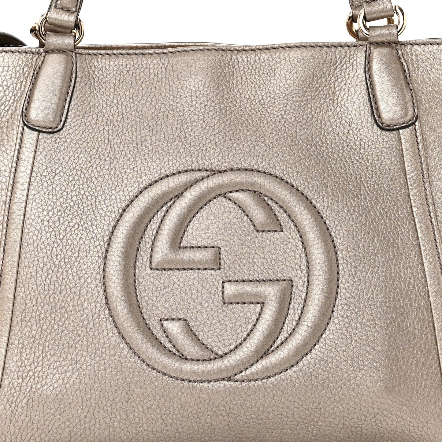 Gucci SOHO Leather Calfskin Small Top Handle Travel Bag