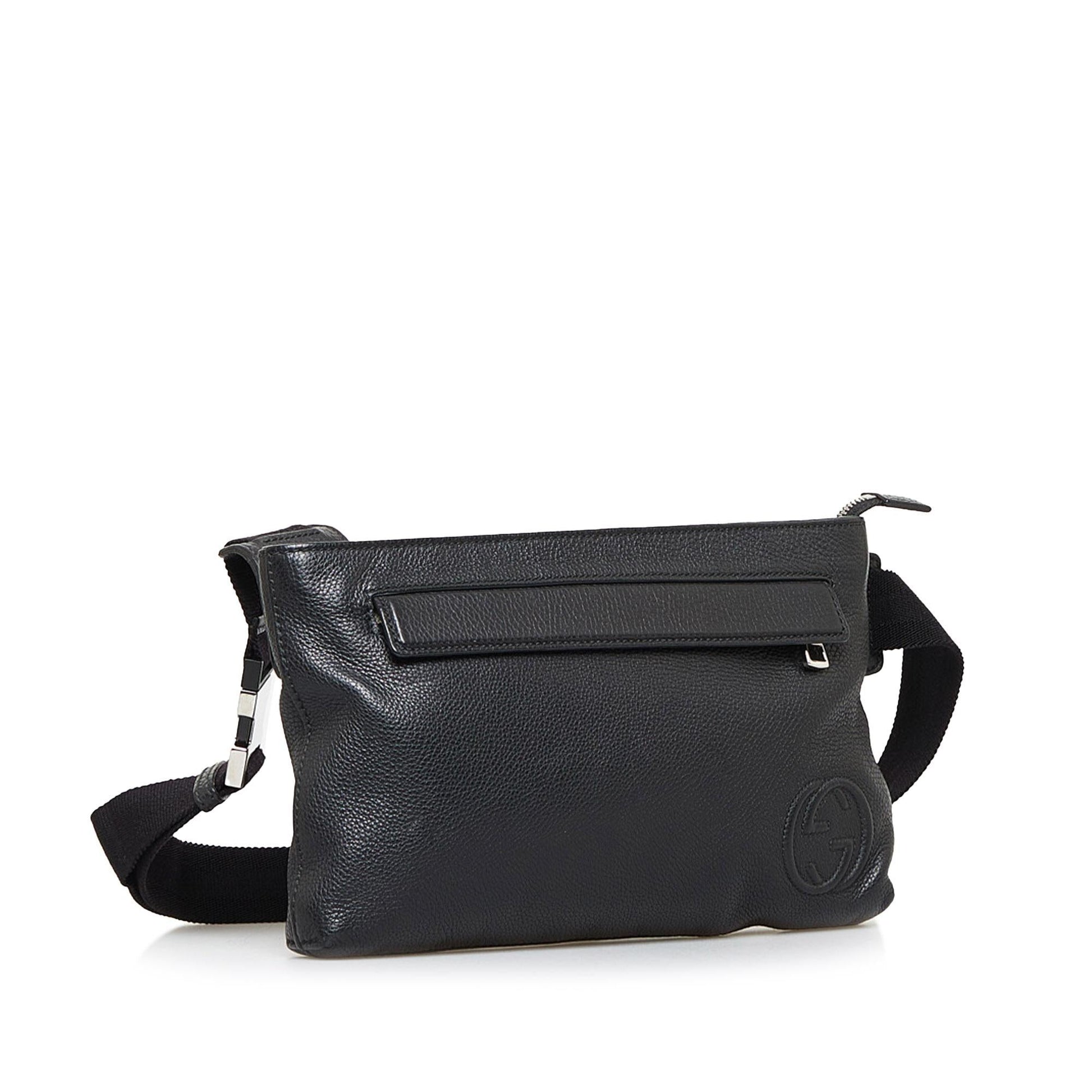 Gucci Soho SHG-oTaubv Calf Black Crossbody Bag