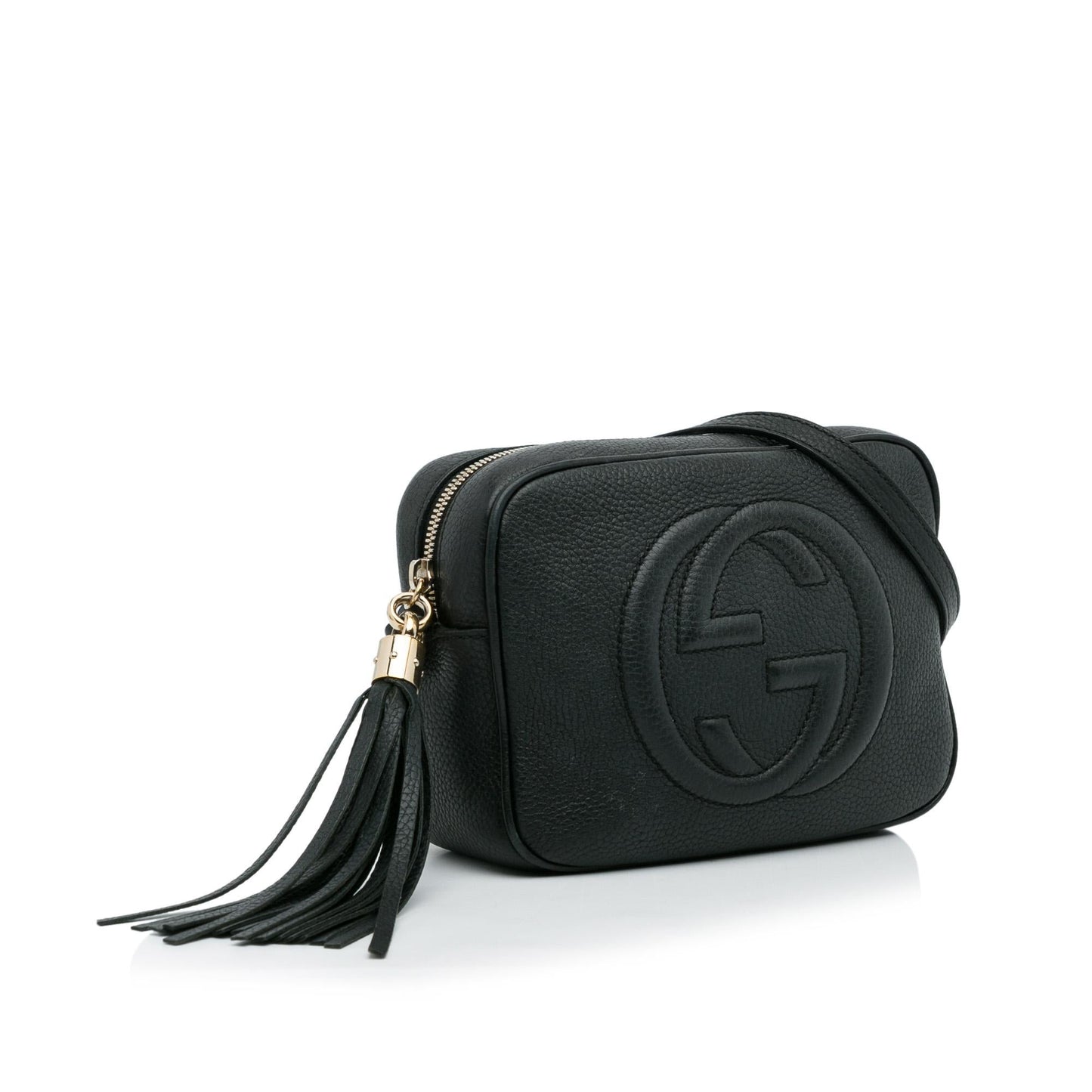 Gucci Soho Disco SHG-GwOCFL Calf Black Crossbody Bag