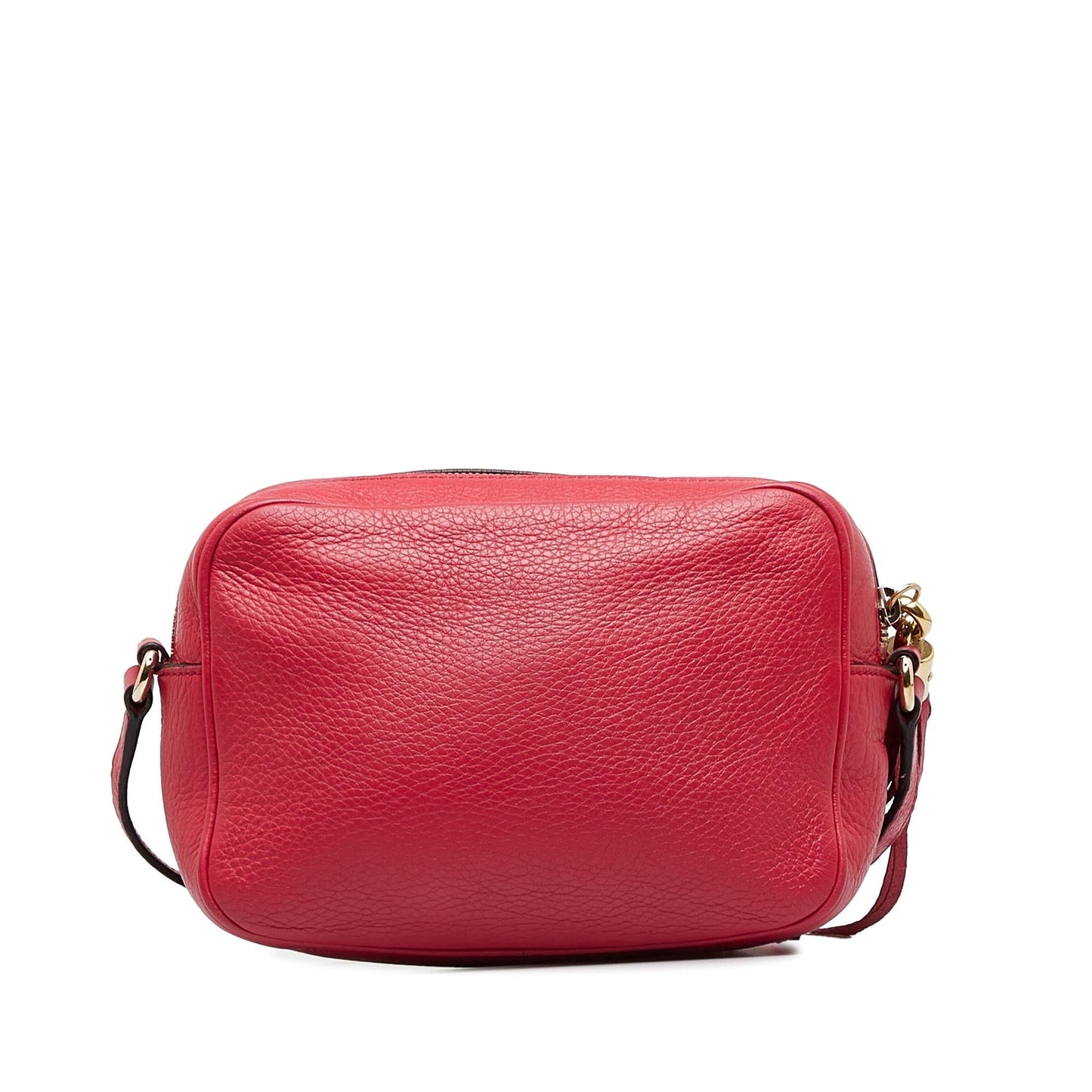 Gucci Soho Disco SHG-BYFB7C Calf Red Crossbody Bag