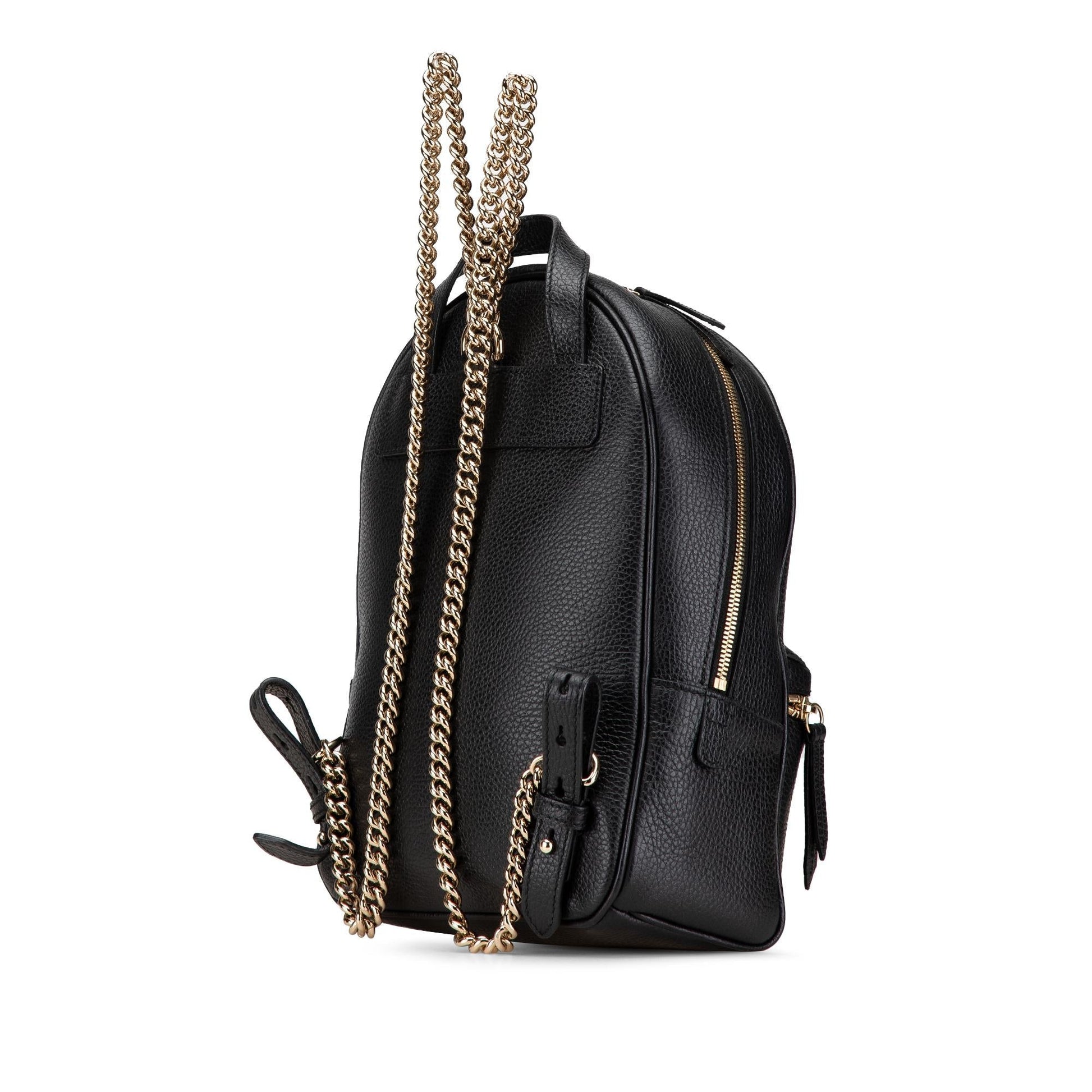 Gucci Soho Backpack Leather Calf Black