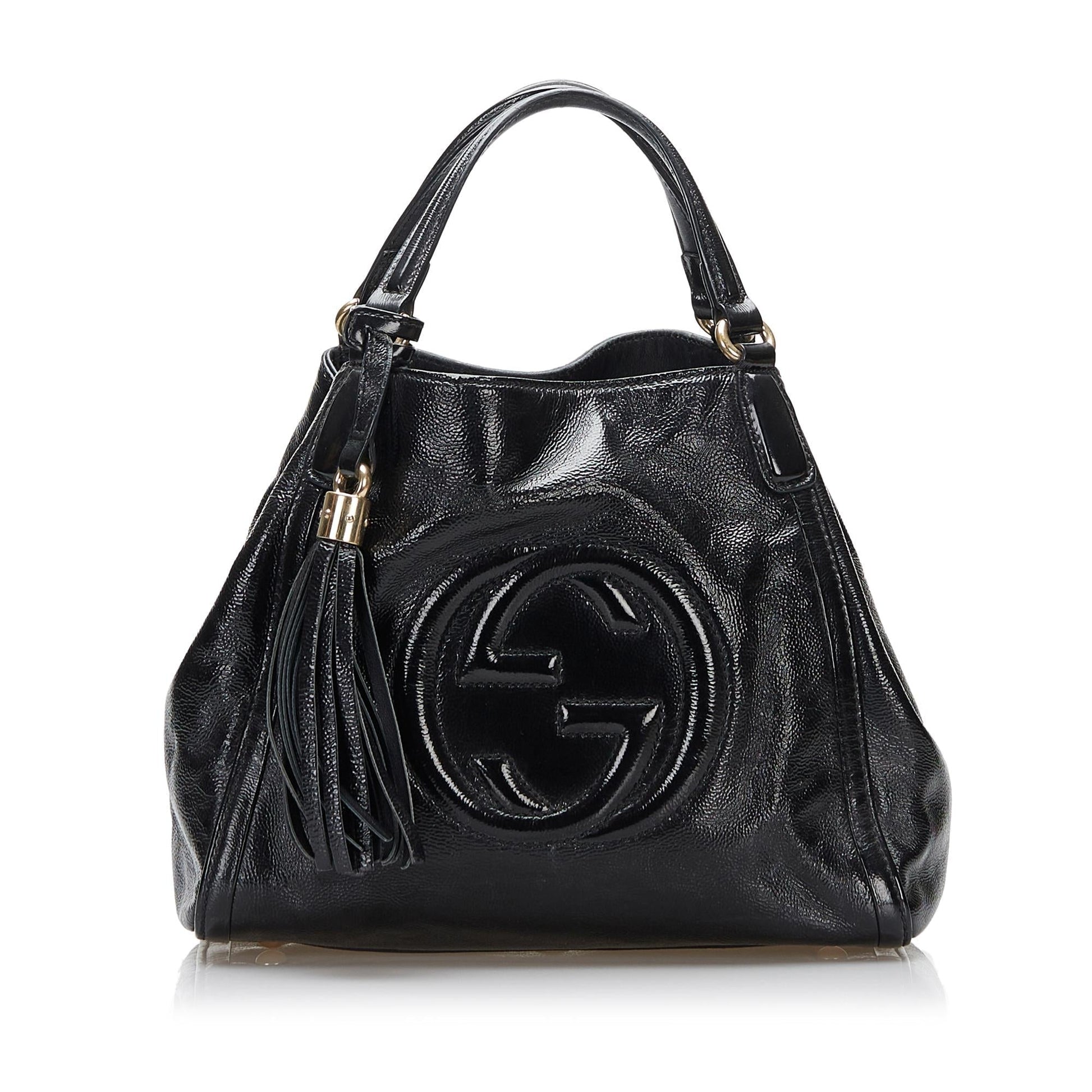 Gucci Soho SHG Calf Black Satchel Bag