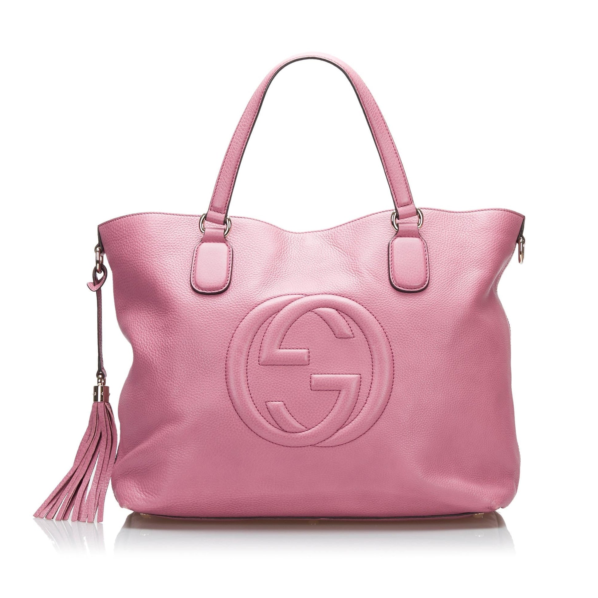 Gucci Soho SHG-ZhIucK Calf Pink Satchel Bag