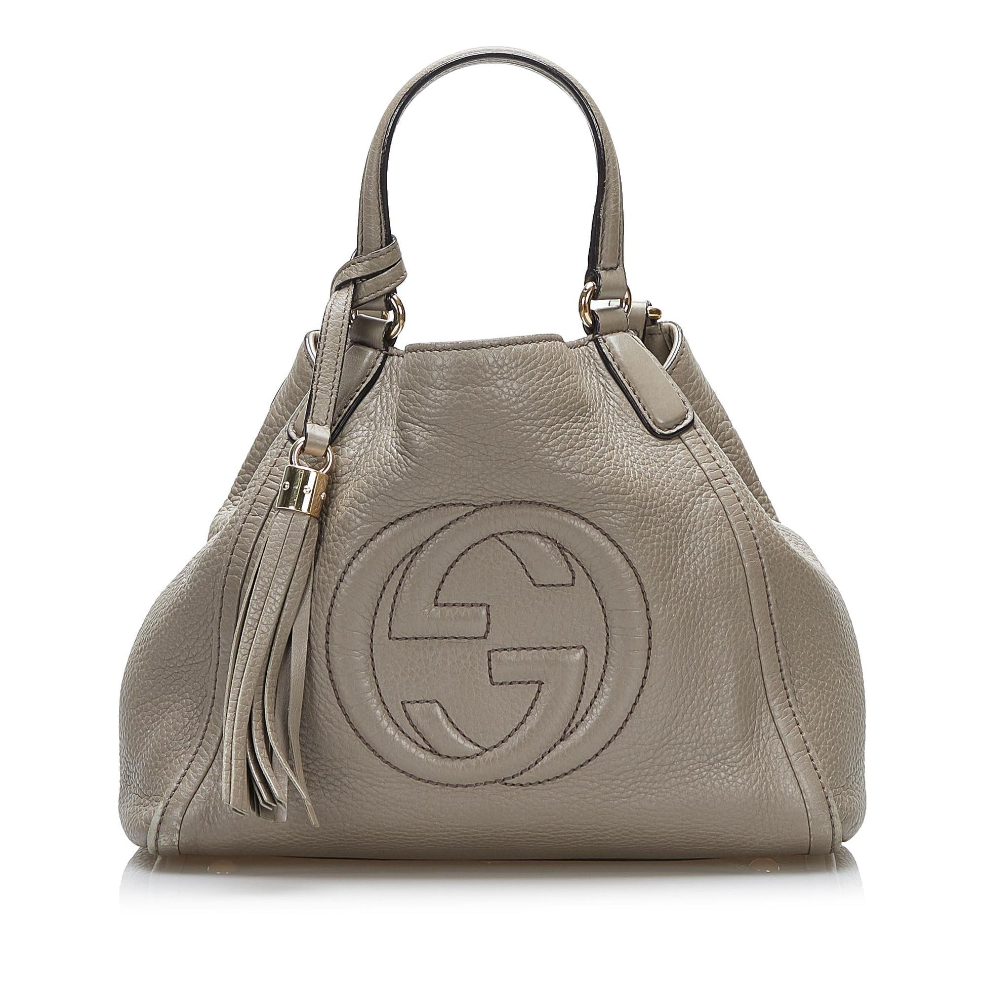 Gucci Soho SHG-cH7U1w Calf Brown Satchel Bag