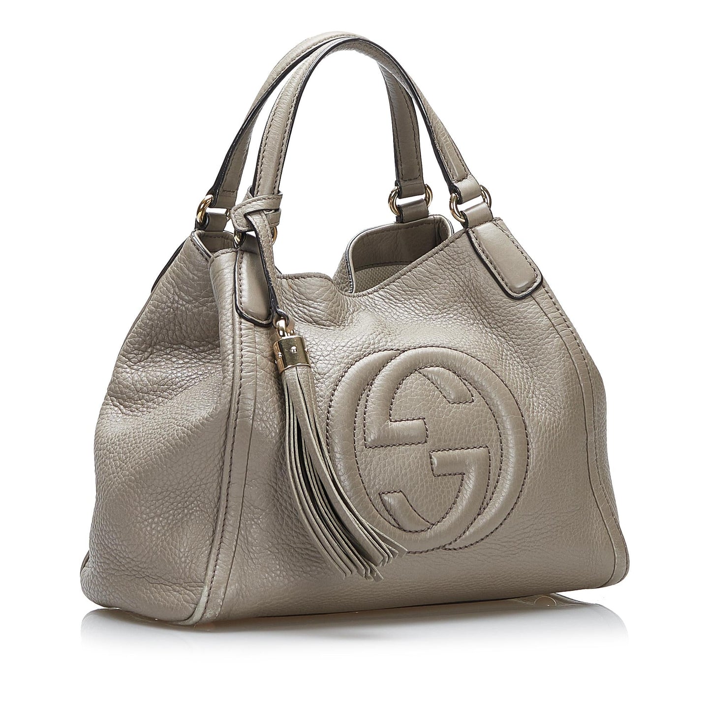 Gucci Soho SHG-cH7U1w Calf Brown Satchel Bag