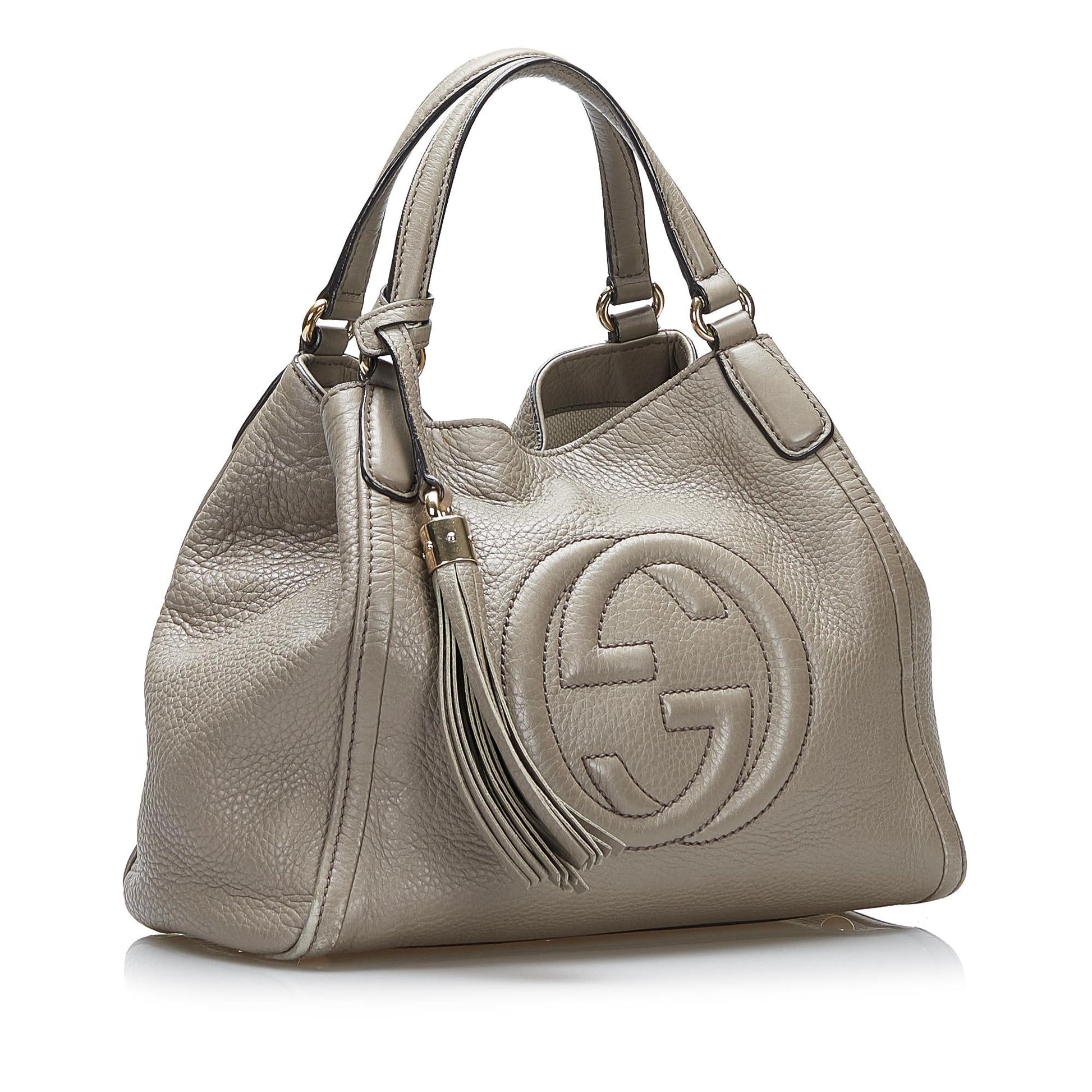 Gucci Soho SHG-cH7U1w Calf Brown Satchel Bag