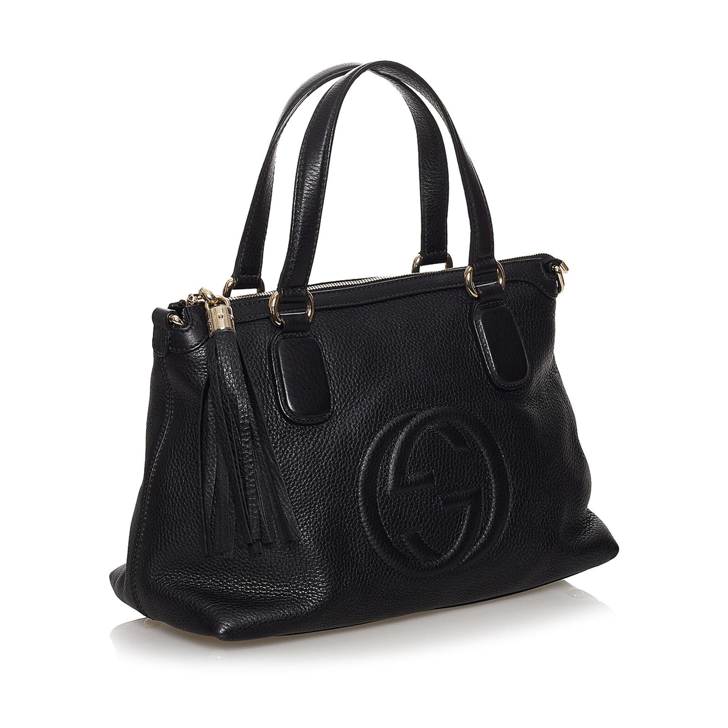 Gucci Soho Working SHG Calf Black Satchel Bag
