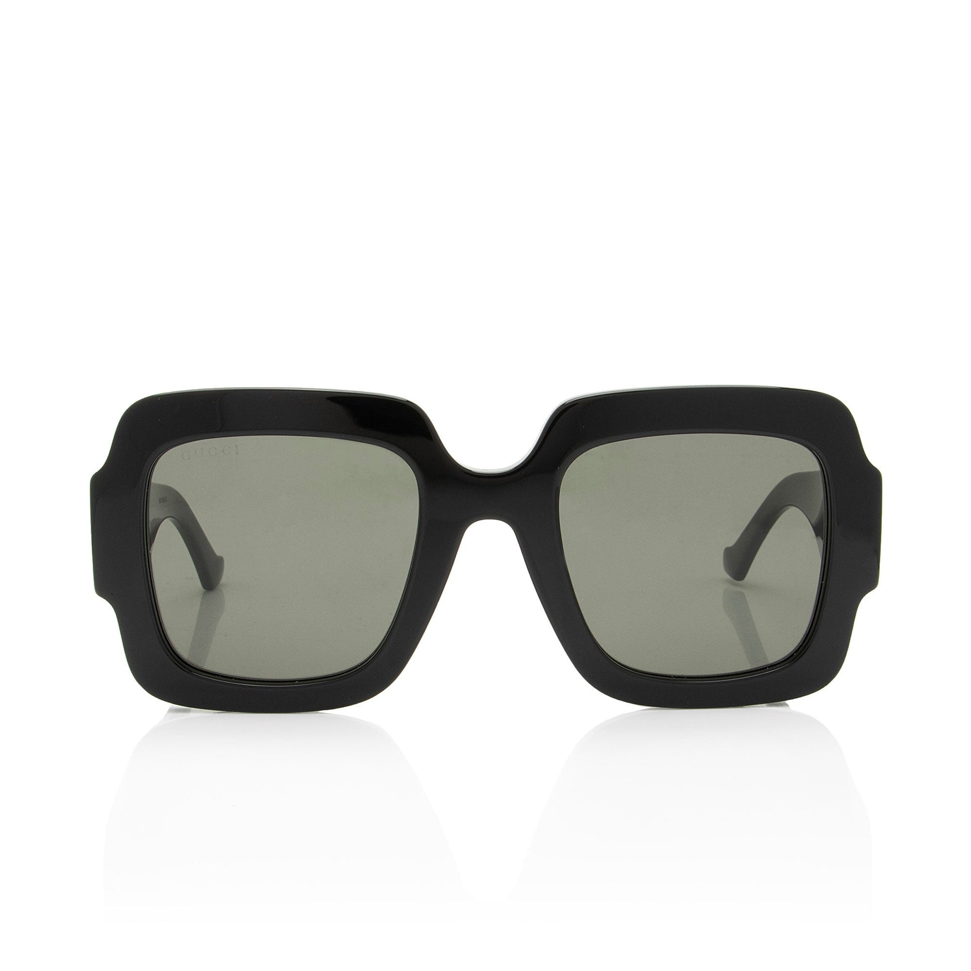 Gucci GG Square Sunglasses Black Accessory Square Sunglasses