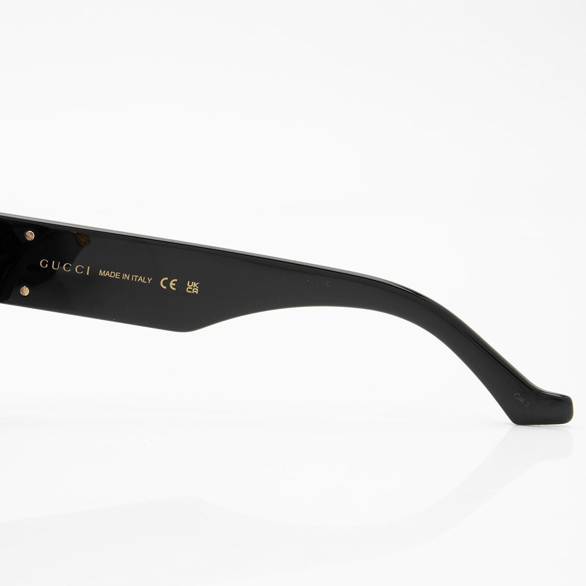 Gucci GG Square Sunglasses Black Accessory Square Sunglasses