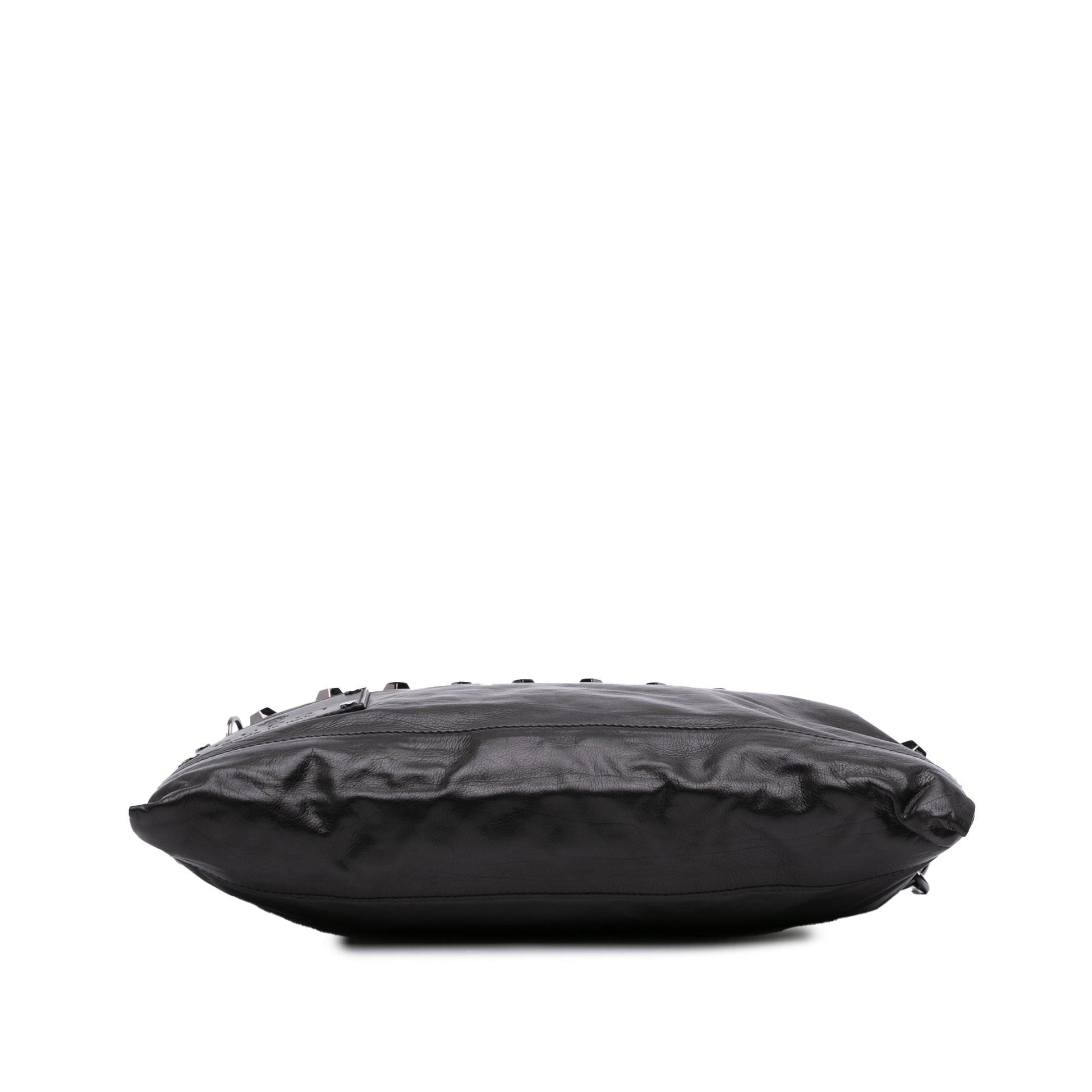 Gucci Studded Calfskin Shoulder Bag