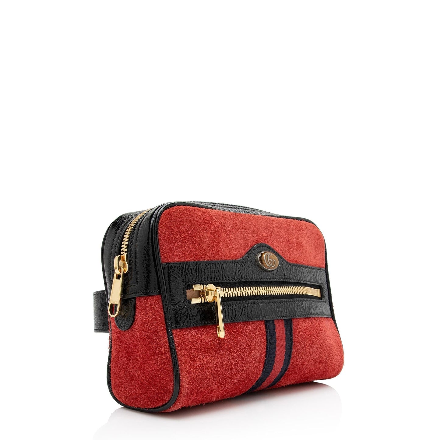 Gucci Ophidia Belt - Size 30 Leather Suede Nylon Patent Accessory