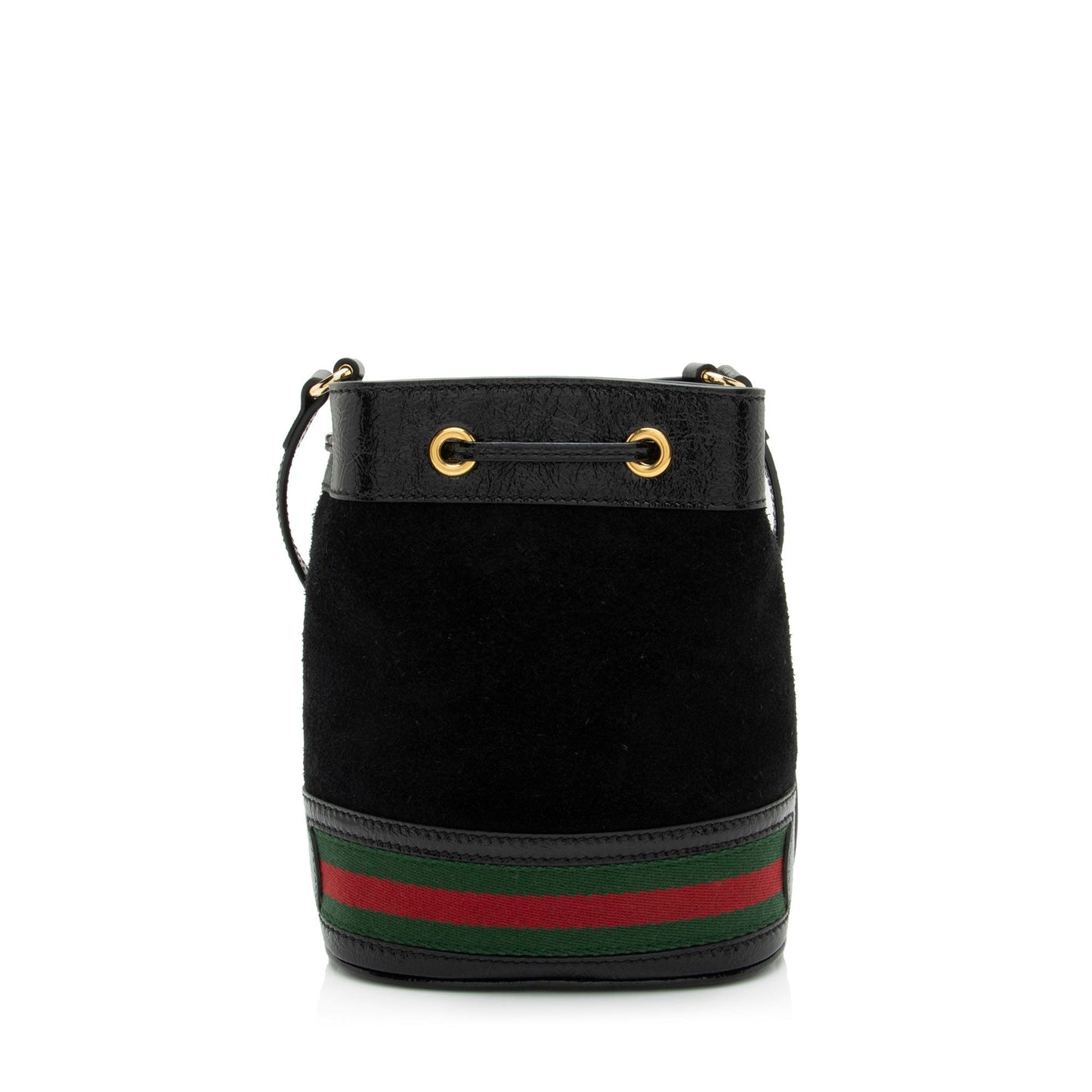 Gucci Ophidia Bucket SHF-2h2Hru Leather Suede Nylon Patent Crossbody Bag