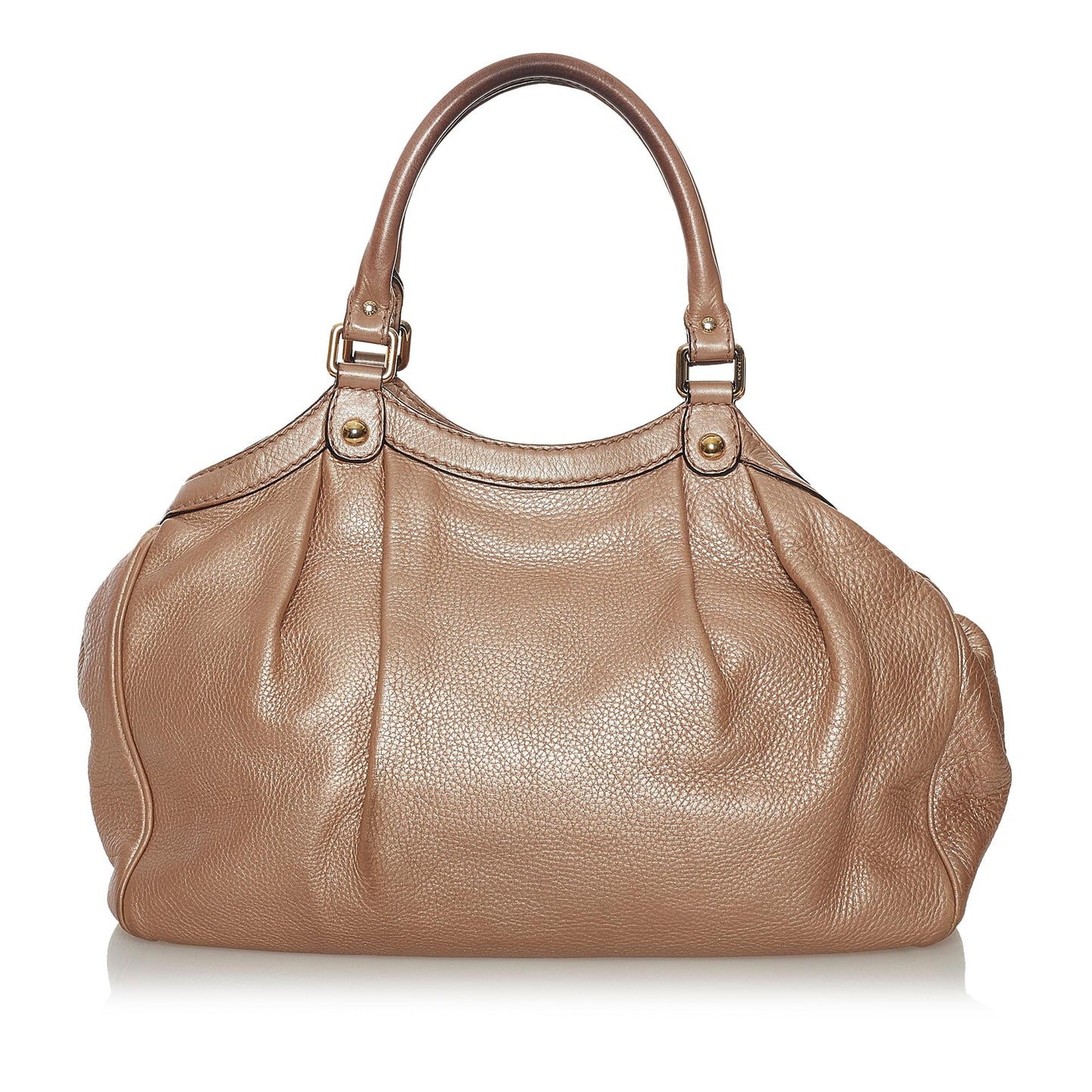 Gucci Sukey SHG Leather Calf Brown Tote Bag