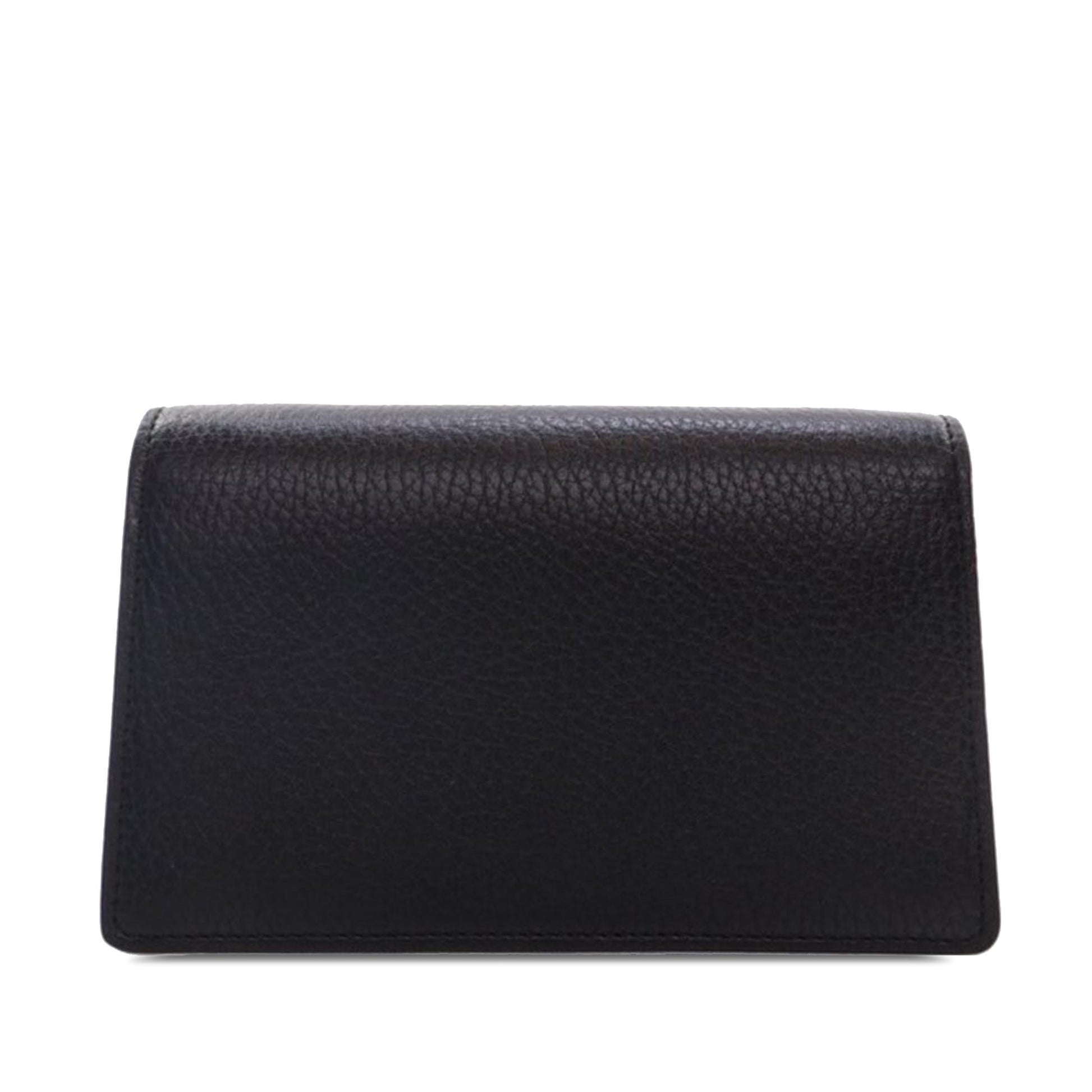 Gucci Super Dionysus SHG-vzCgCv Leather Calf Black Mini Crossbody Bag
