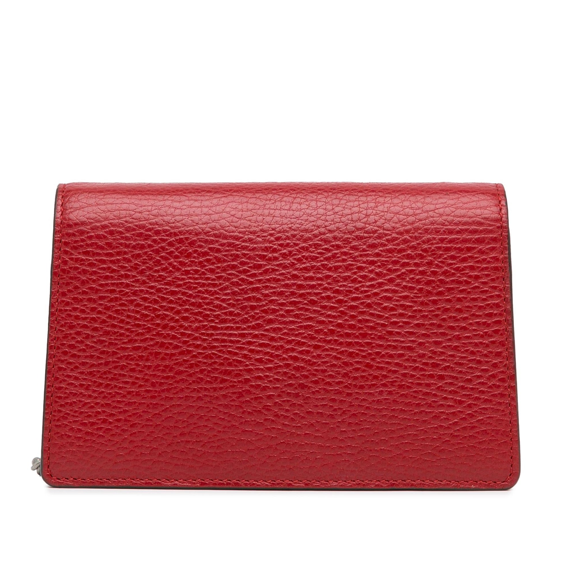 Gucci Super Dionysus SHG-TExsMz Leather Calf Red Mini Crossbody Bag
