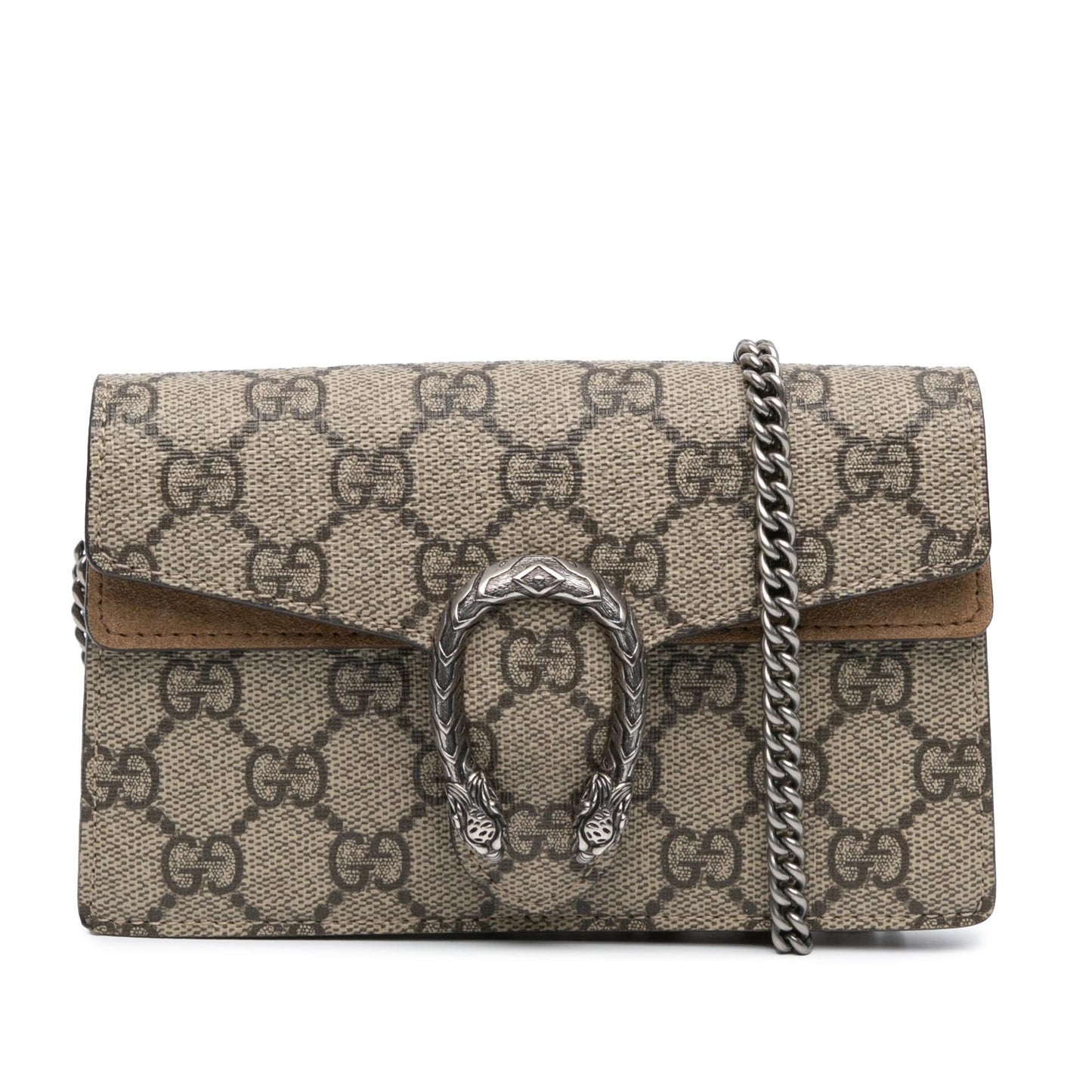 Gucci Super GG Supreme Dionysus SHG-SOfaHT Canvas Brown Mini Crossbody Bag