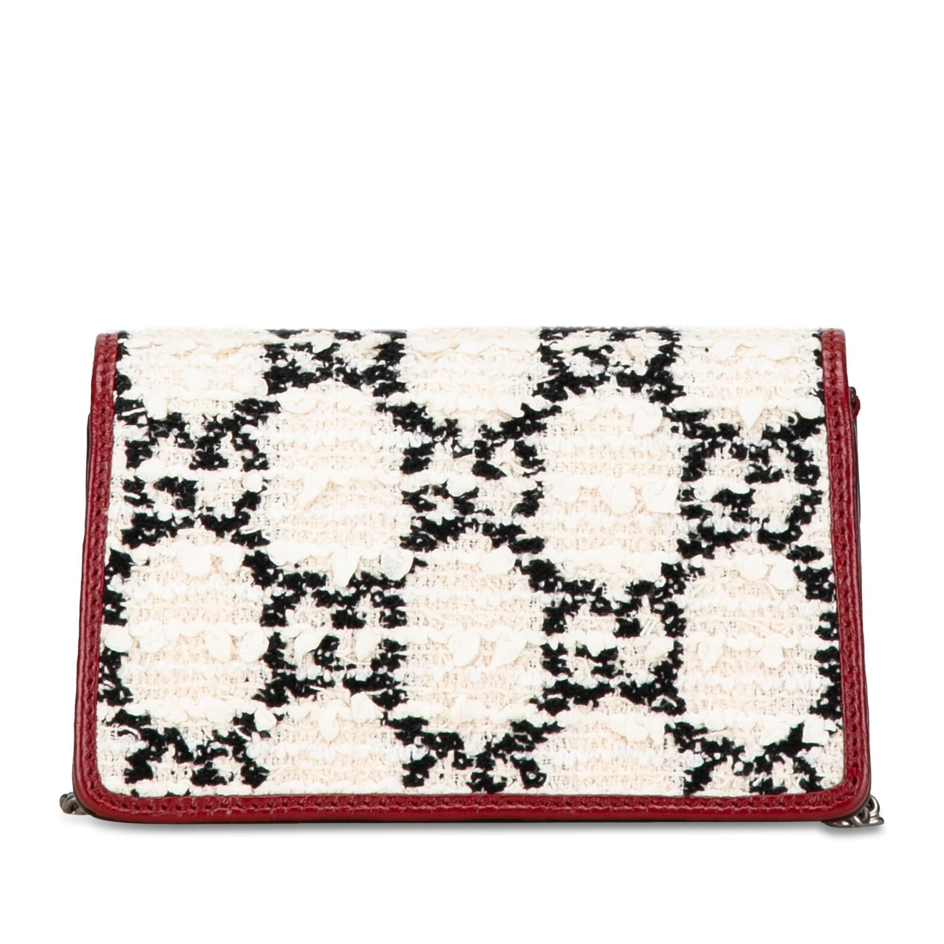 Gucci Super GG Tweed Dionysus SHG-7DgKGM White Mini Crossbody Bag