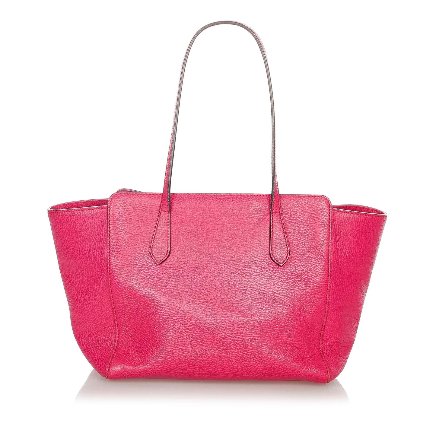 Gucci Swing SHG Leather Calf Pink Tote Bag 6