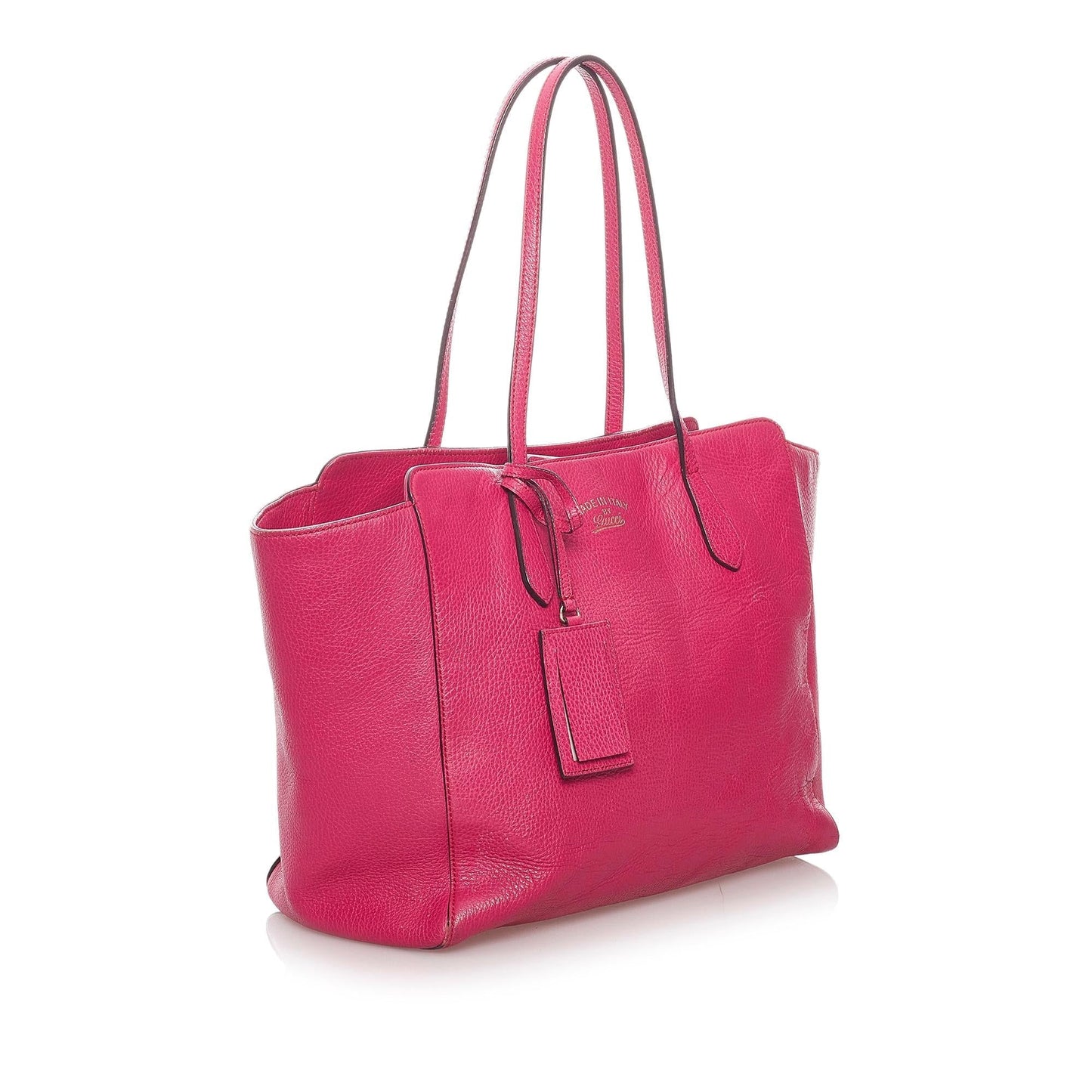 Gucci Swing SHG Leather Calf Pink Tote Bag 3