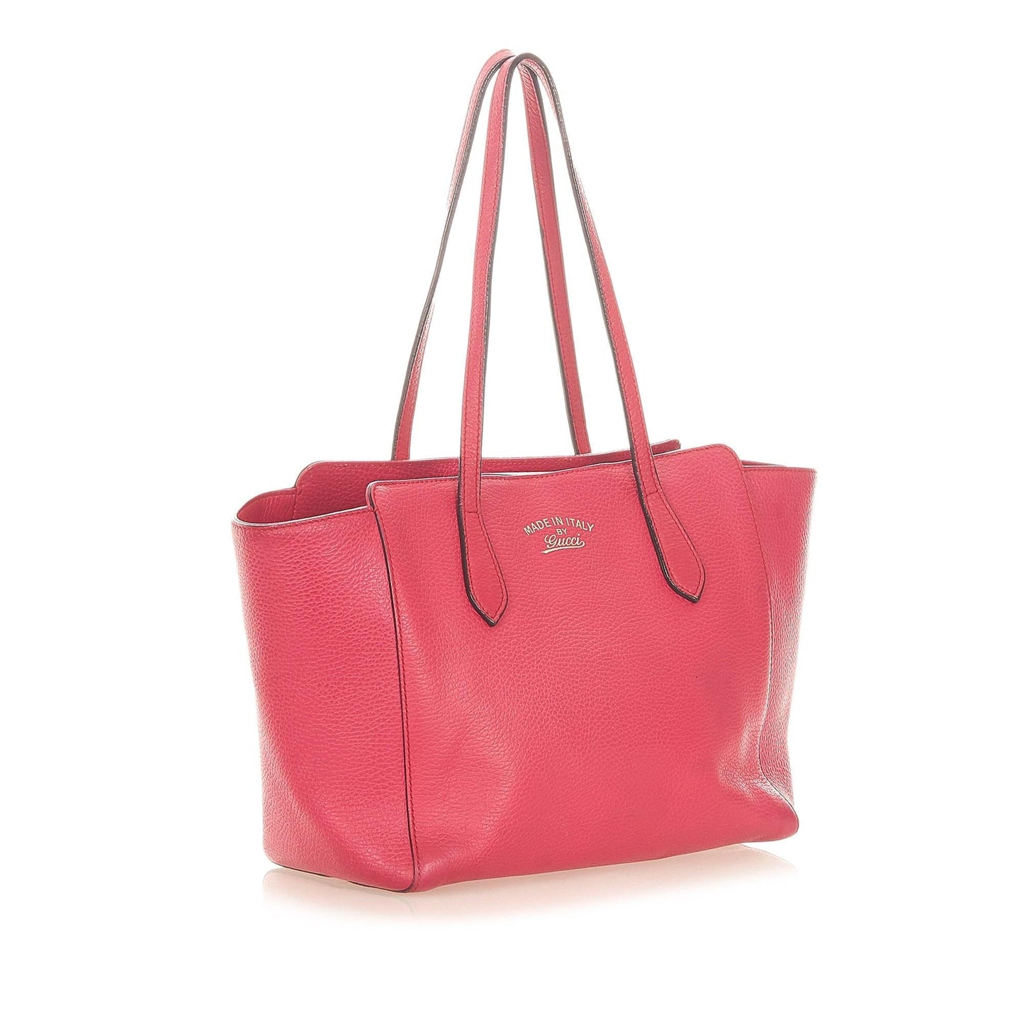 Gucci Swing SHG Leather Calf Pink Tote Bag 4