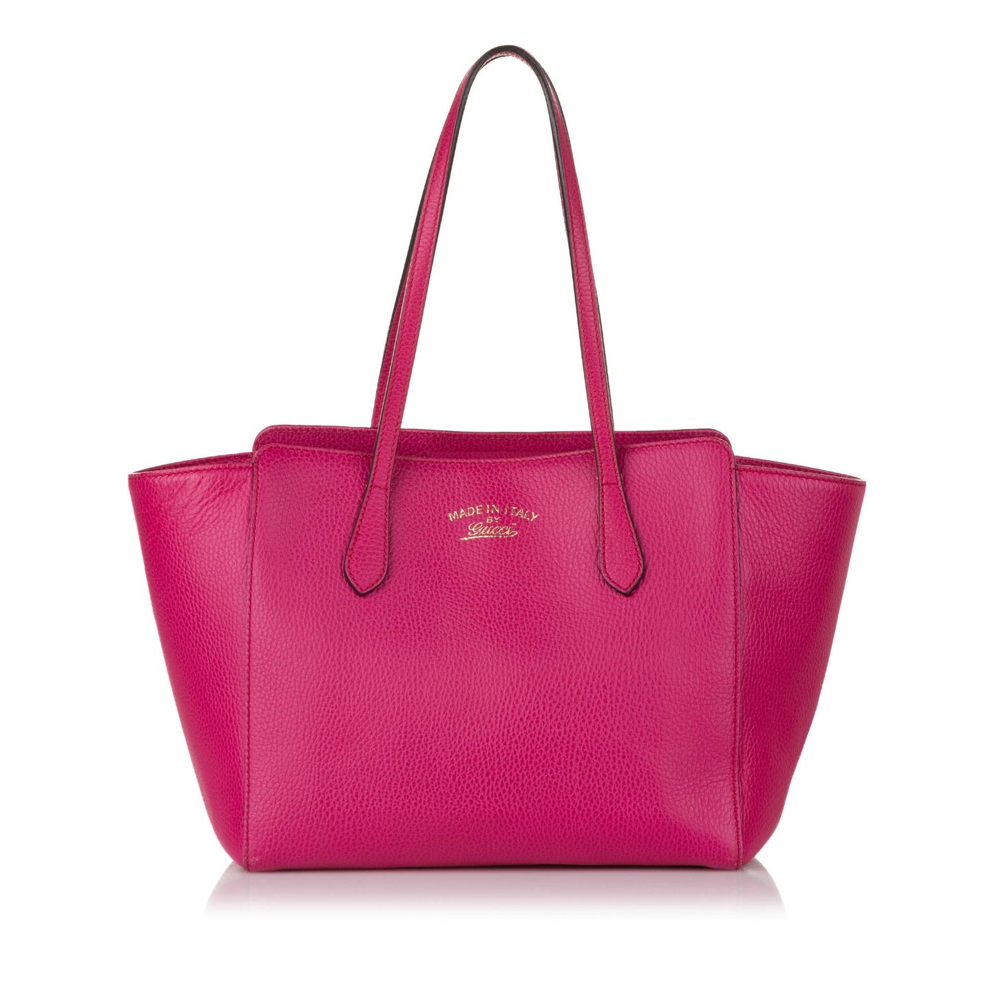 Gucci Swing SHG Leather Calf Pink Tote Bag 5