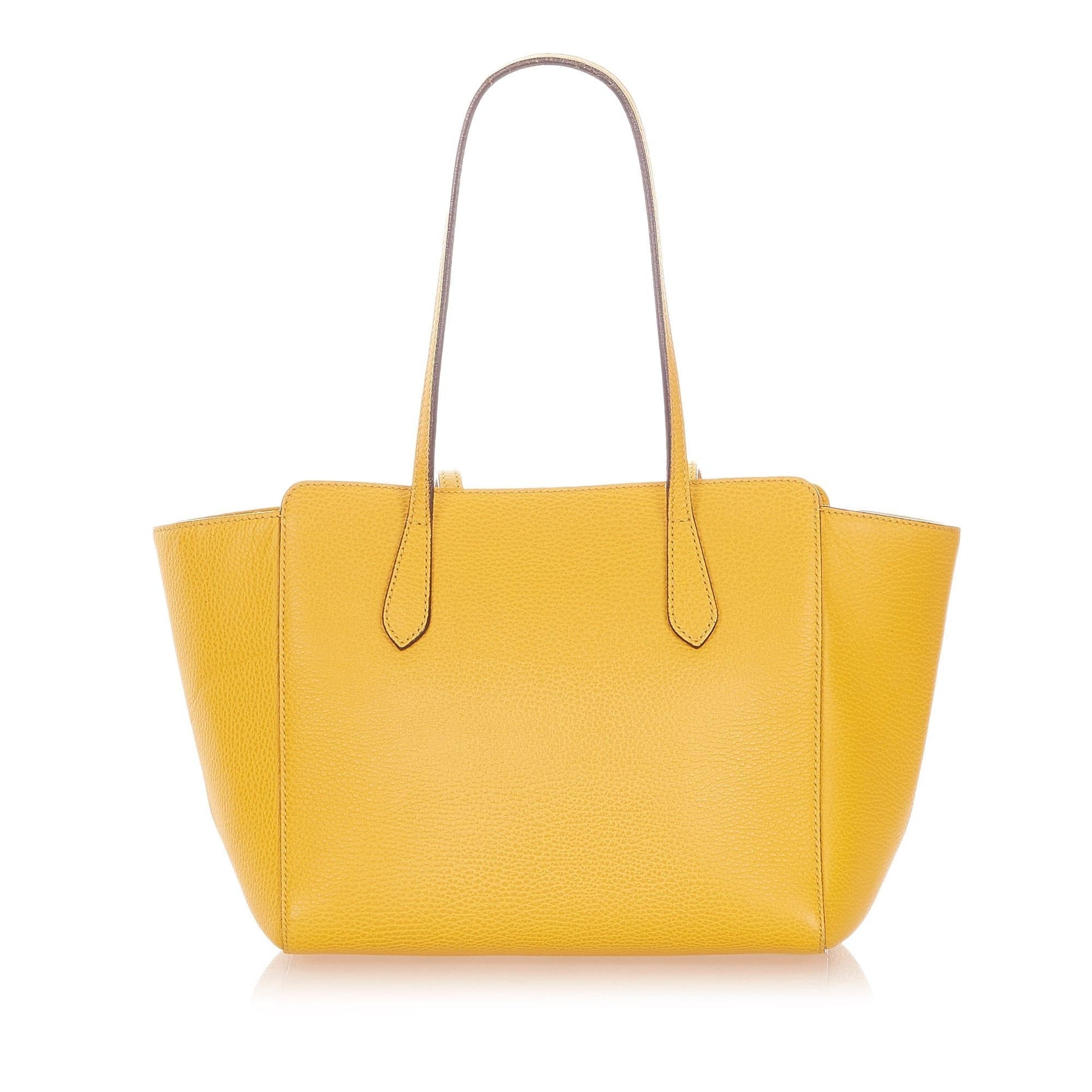 Gucci Swing SHG Leather Calf Tote Bag