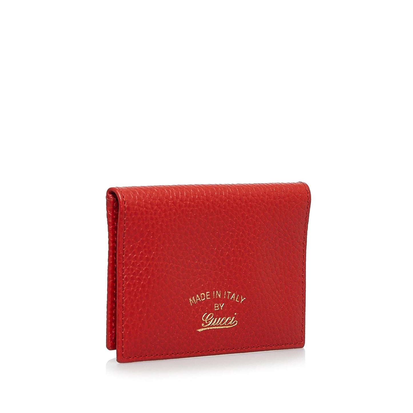 Gucci Swing Passport Cover SHG-vXArv9 Calf Red Travel Bag