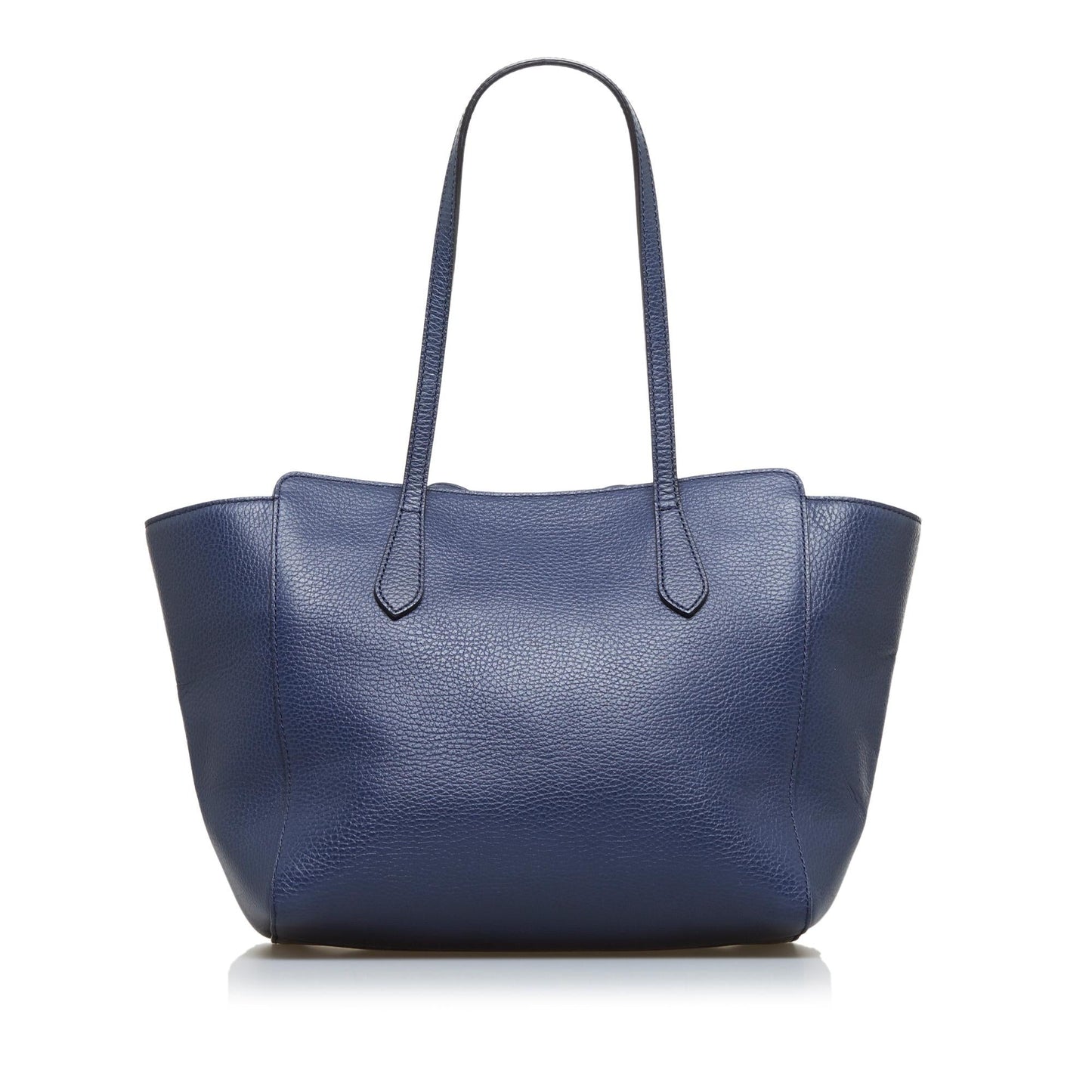 Gucci Swing SHG-EYNccp Calf Blue Tote Bag