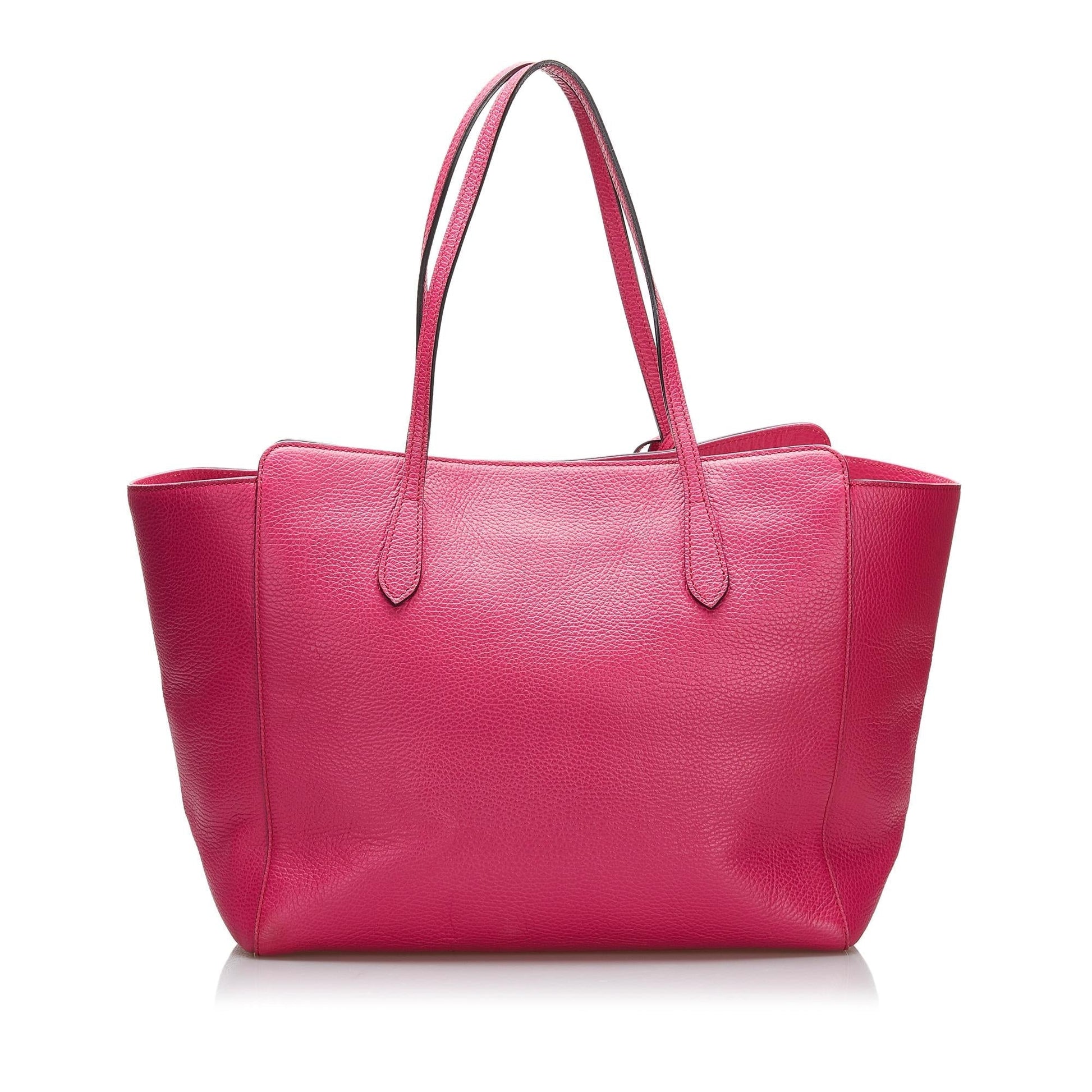 Gucci Swing SHG-Wysq1i Calf Pink Tote Bag