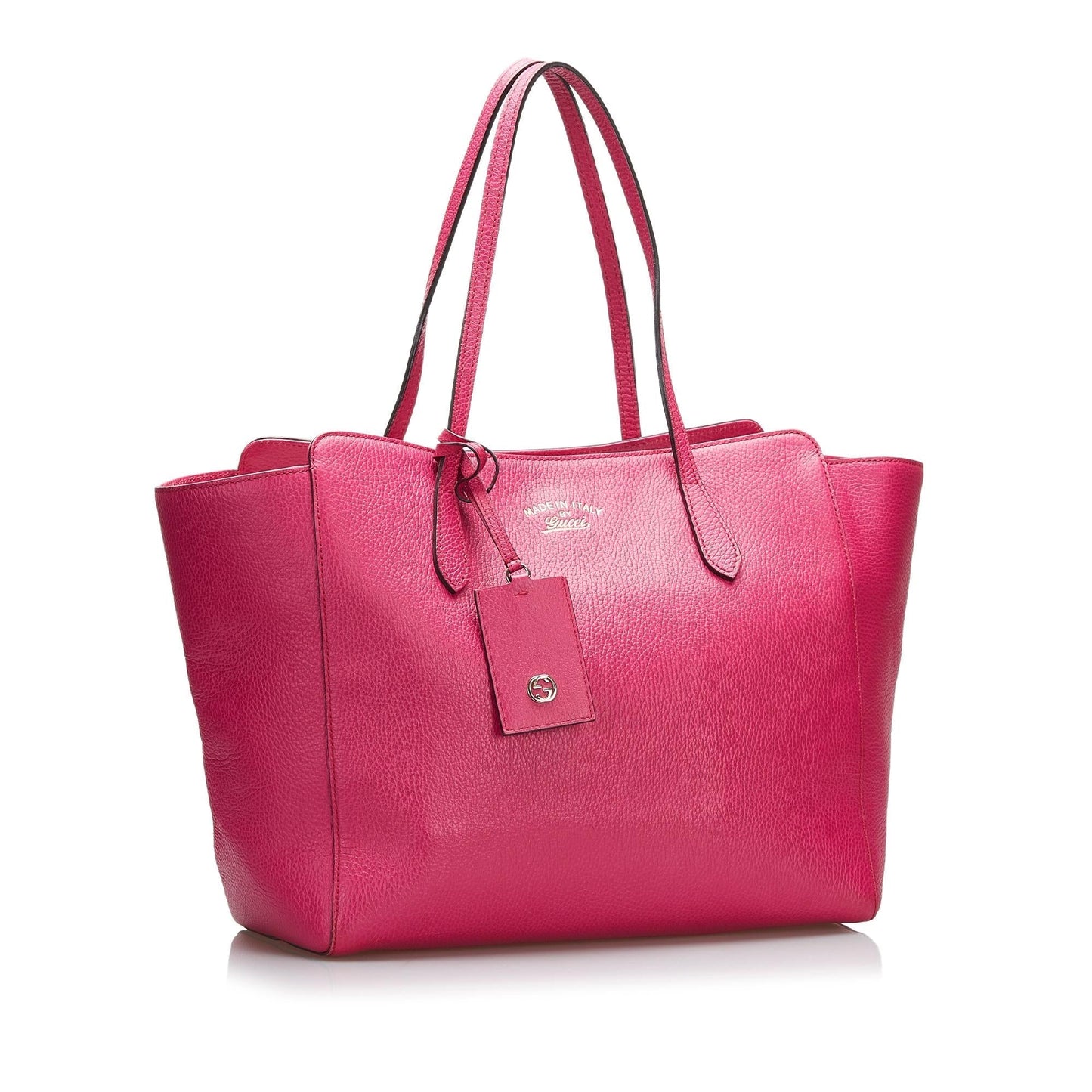 Gucci Swing SHG-Wysq1i Calf Pink Tote Bag