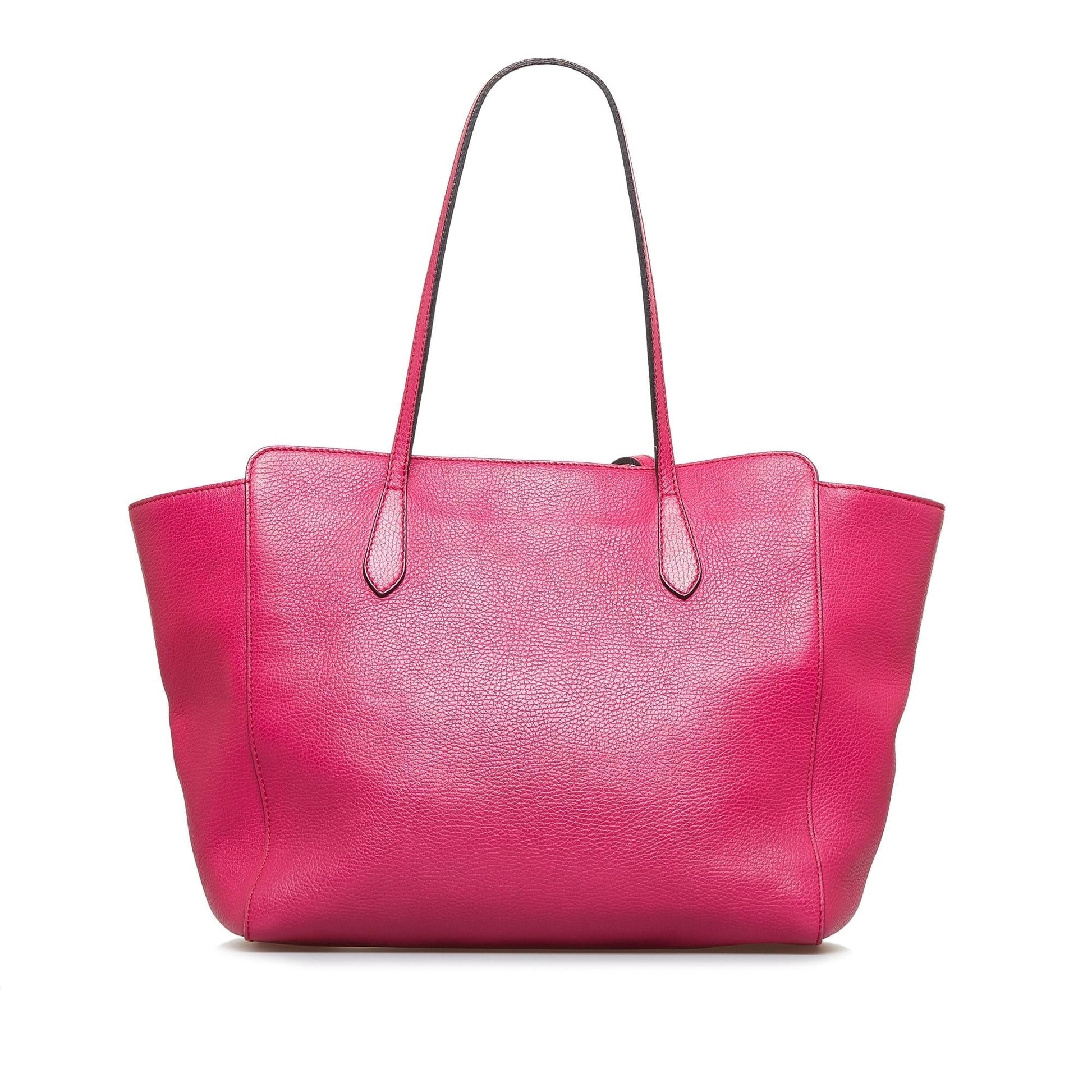 Gucci Swing SHG-2OdVmY Calf Pink Tote Bag