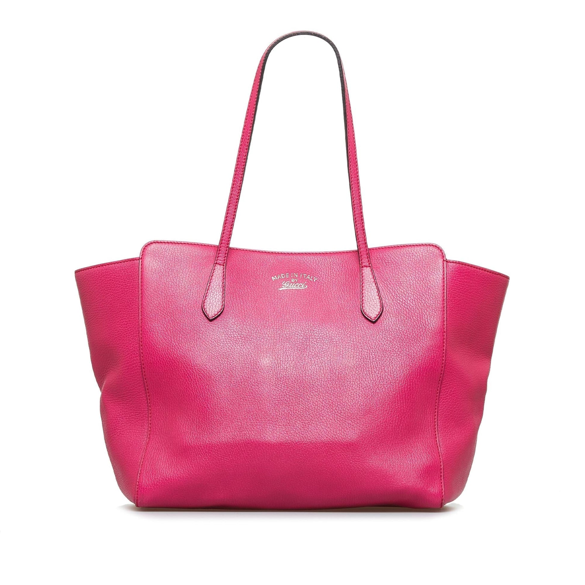 Gucci Swing SHG-2OdVmY Calf Pink Tote Bag