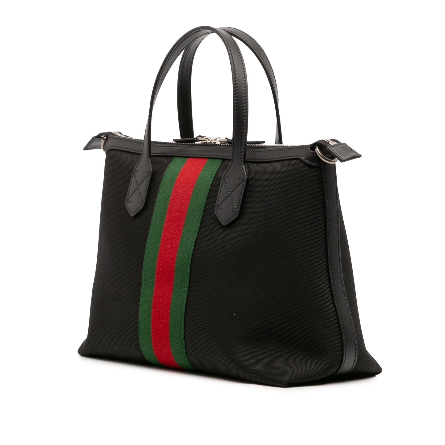 Gucci Techno Web Canvas Travel Bag