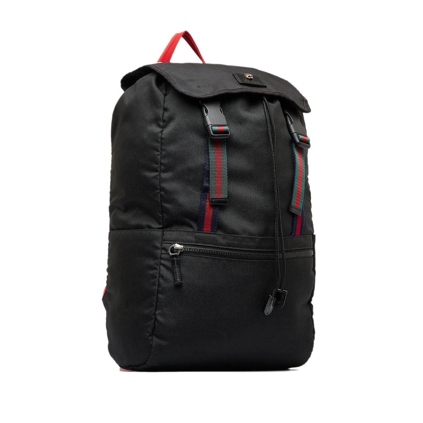 Gucci Techno Web SHG-EzqX9D Canvas Black Backpack