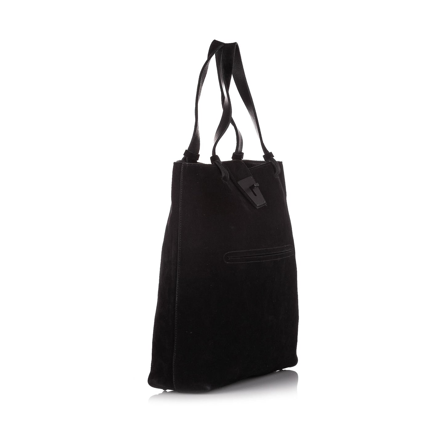 Gucci Velvet SHG Black Tote Bag