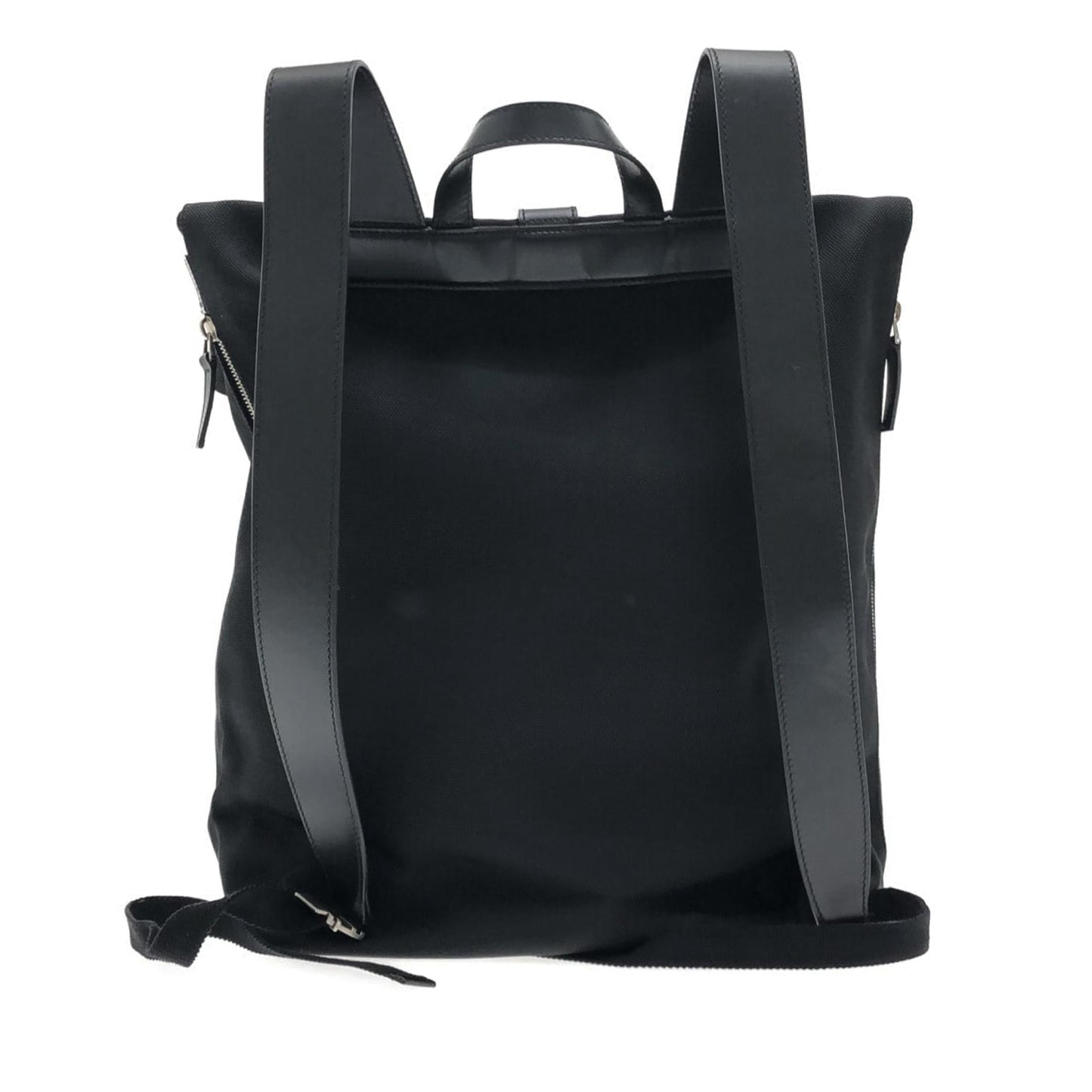 Gucci Web Fold Over Techno Backpack Canvas Black Shg 0Uyhhq