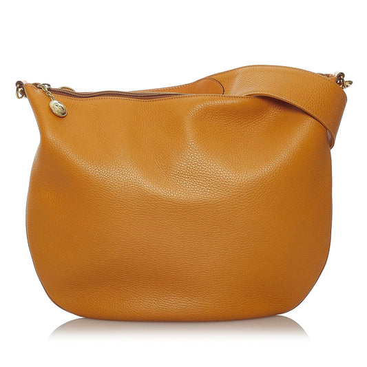 Gucci Web SHG Leather Calf Brown Shoulder Bag