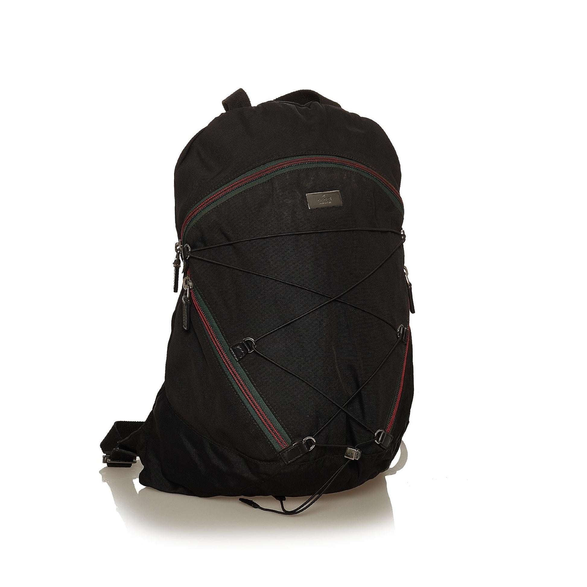 Gucci Web Backpack SHG Nylon Black