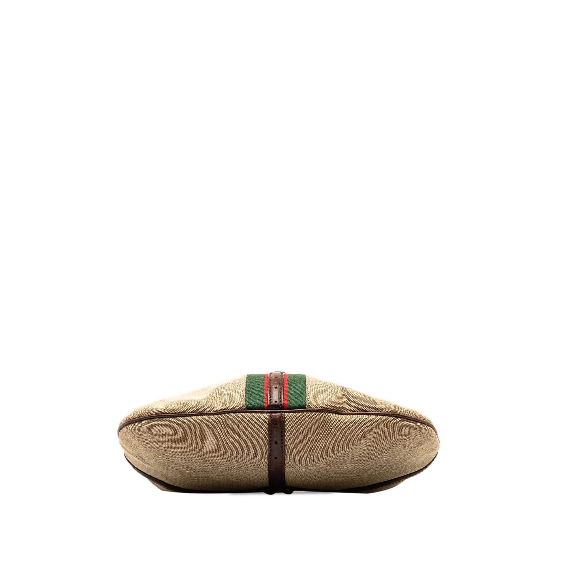 Gucci Web Reins SHG-qCOzMw Canvas Brown Shoulder Bag