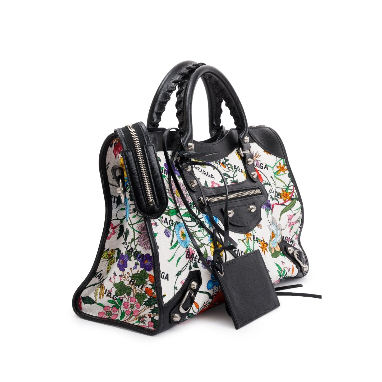 Gucci Balenciaga The Hacker Project Flora Neo Classic Medium Travel Bag