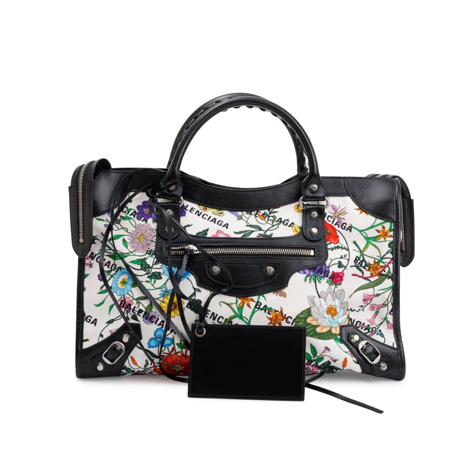 Gucci Balenciaga The Hacker Project Flora Neo Classic Medium Travel Bag