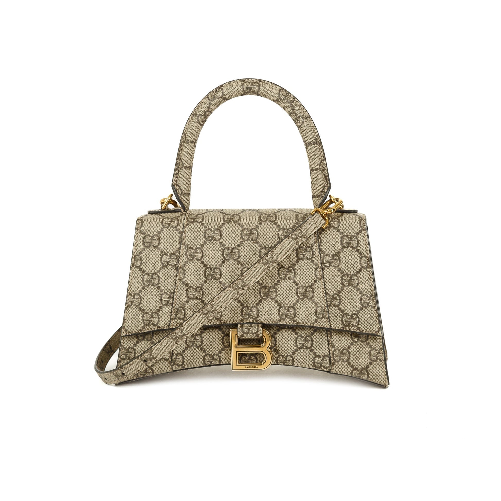Gucci Balenciaga The Hacker Project Supreme Hourglass Top Small Travel Bag Bag 40538