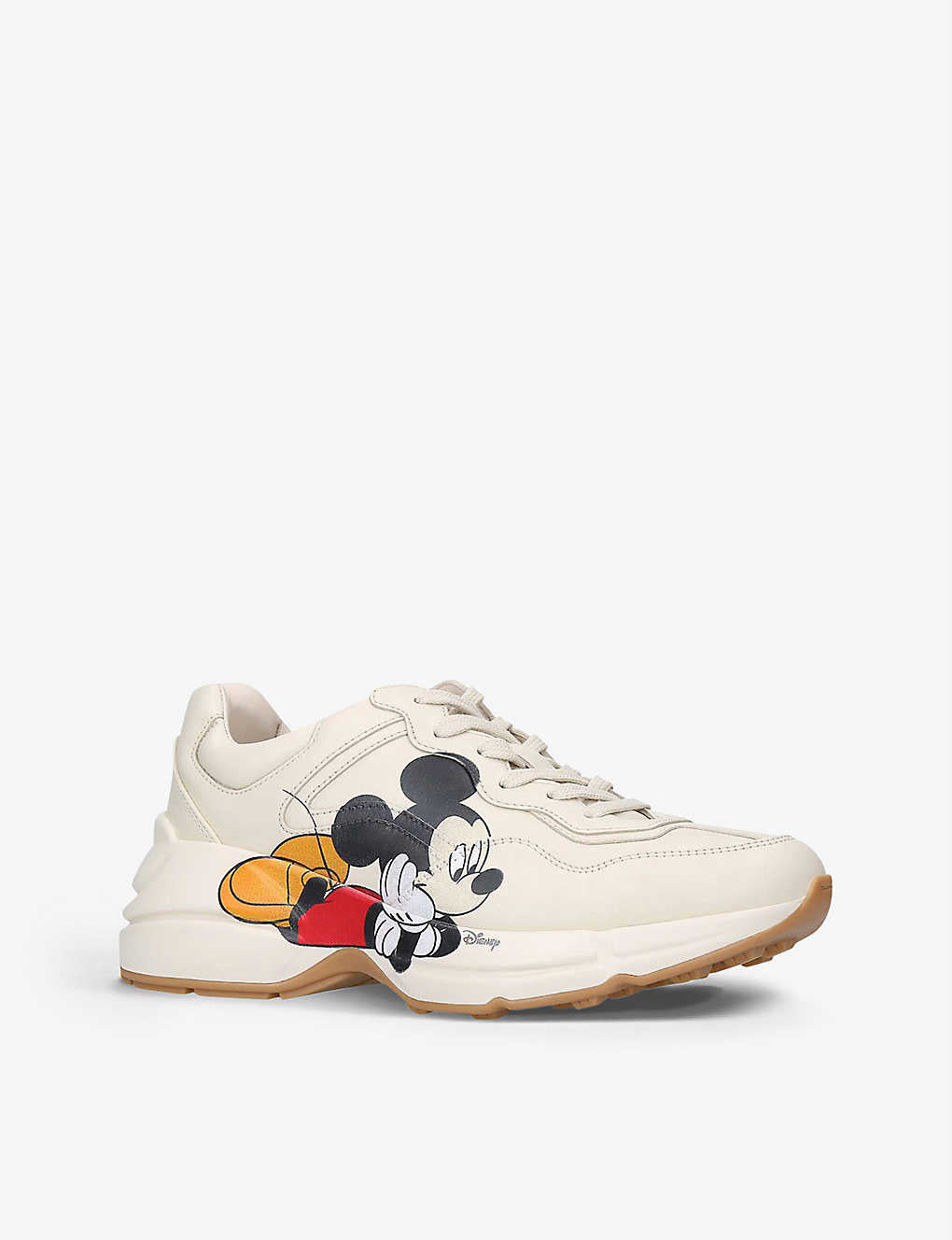 Gucci X DISNEY 'S RHYTON MICKEY Leather Travel Bag